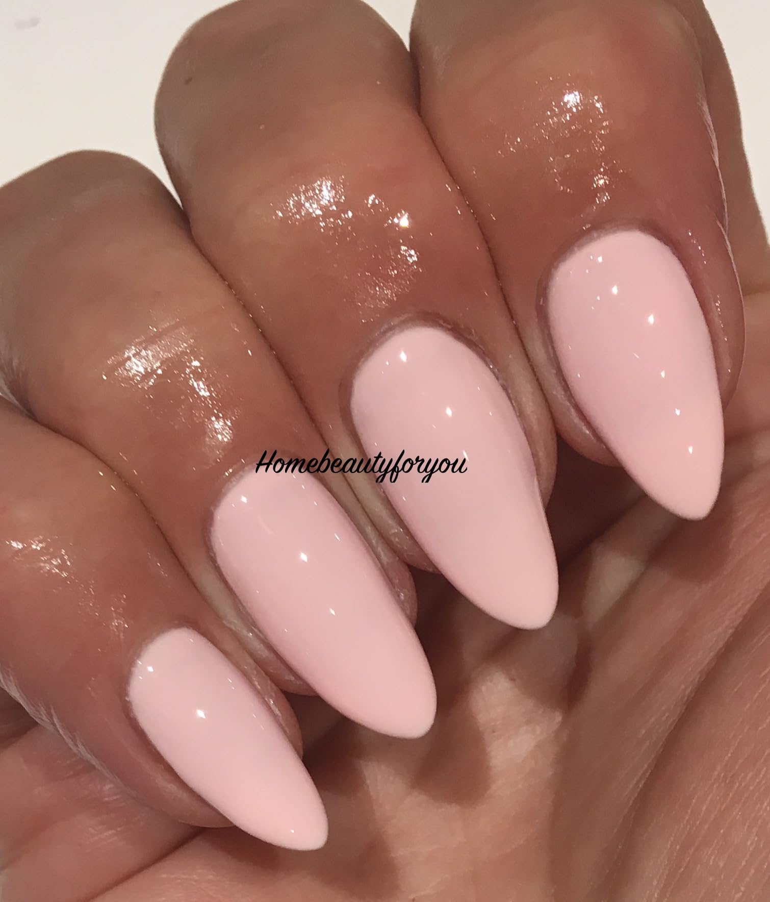 Bluesky Gel Nail Polish - Pink Glow Light Pink Spring Summer Color, UV LED Soak Off 10ml (80611) | Long-Lasting Shine, Chip-Resistant | Perfect for Manicures, Pedicures, Nail Art & Salon Use | Requires UV/LED Lamp for Drying