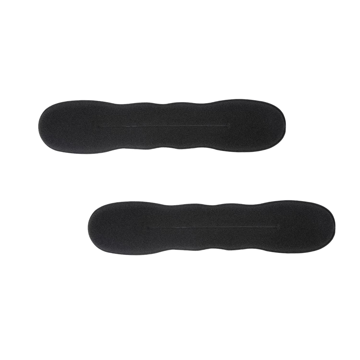 2Pcs Magic Hair Bun Maker & Donut Twister - Hair Styling Wraps, Roll Clips for Ponytail & French Twist - Women's Hair Accessories (Black) - Perfect for Work, Party & Everyday Hairstyles