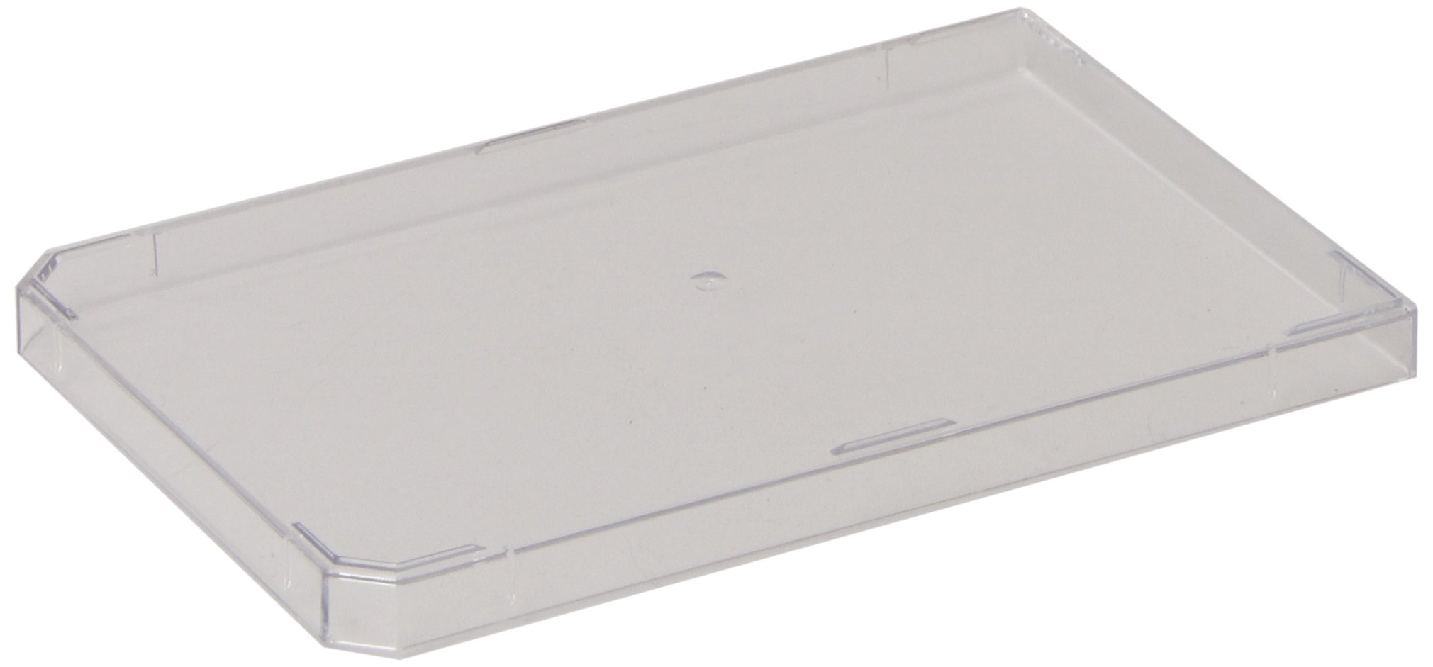 BrandTech 782151 Crystal-Clear Polystyrene (PS) Lids - 96-Well Standard Plate Covers, 8mm Height, No Condensation Rings (100-Pack) - Ideal for Laboratory Testing, Sample Storage & Microplate Applications