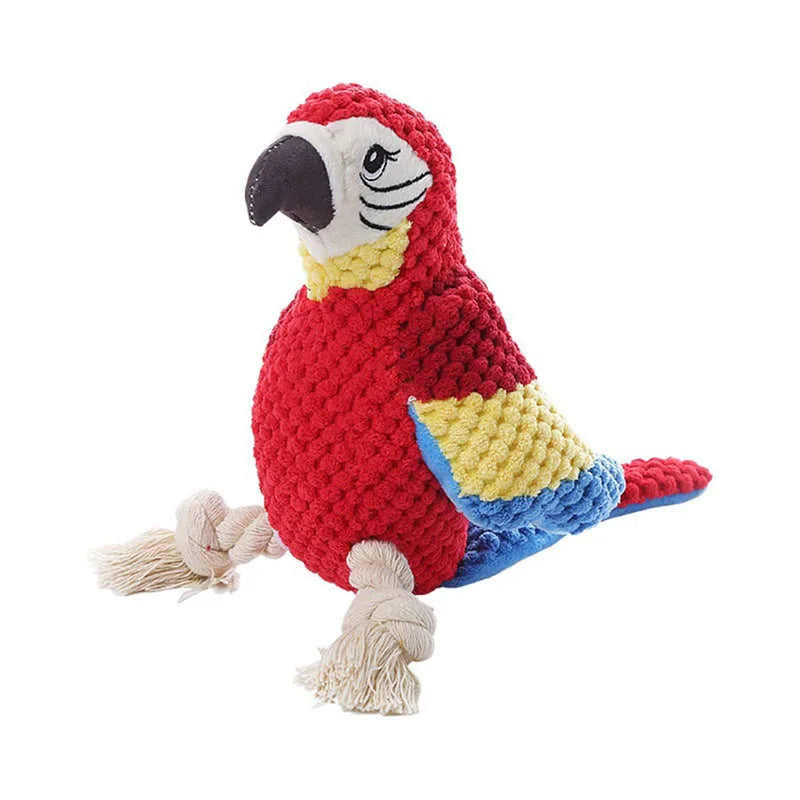 Interactive Talking Parrot Toy with Realistic Sounds - Fun & Engaging Pet Bird Toy for Playtime & Training - Perfect for Cockatiels, Parakeets & Conures