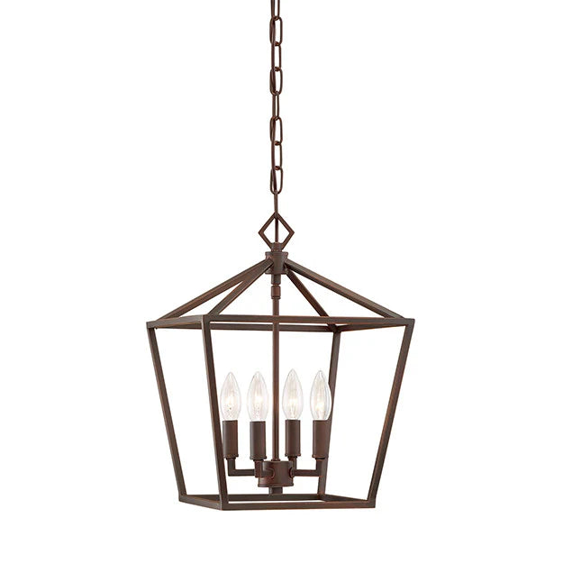 Vintage Poppy Cage Lantern with Open Box - Perfect for Garden, Patio, and Outdoor Decor