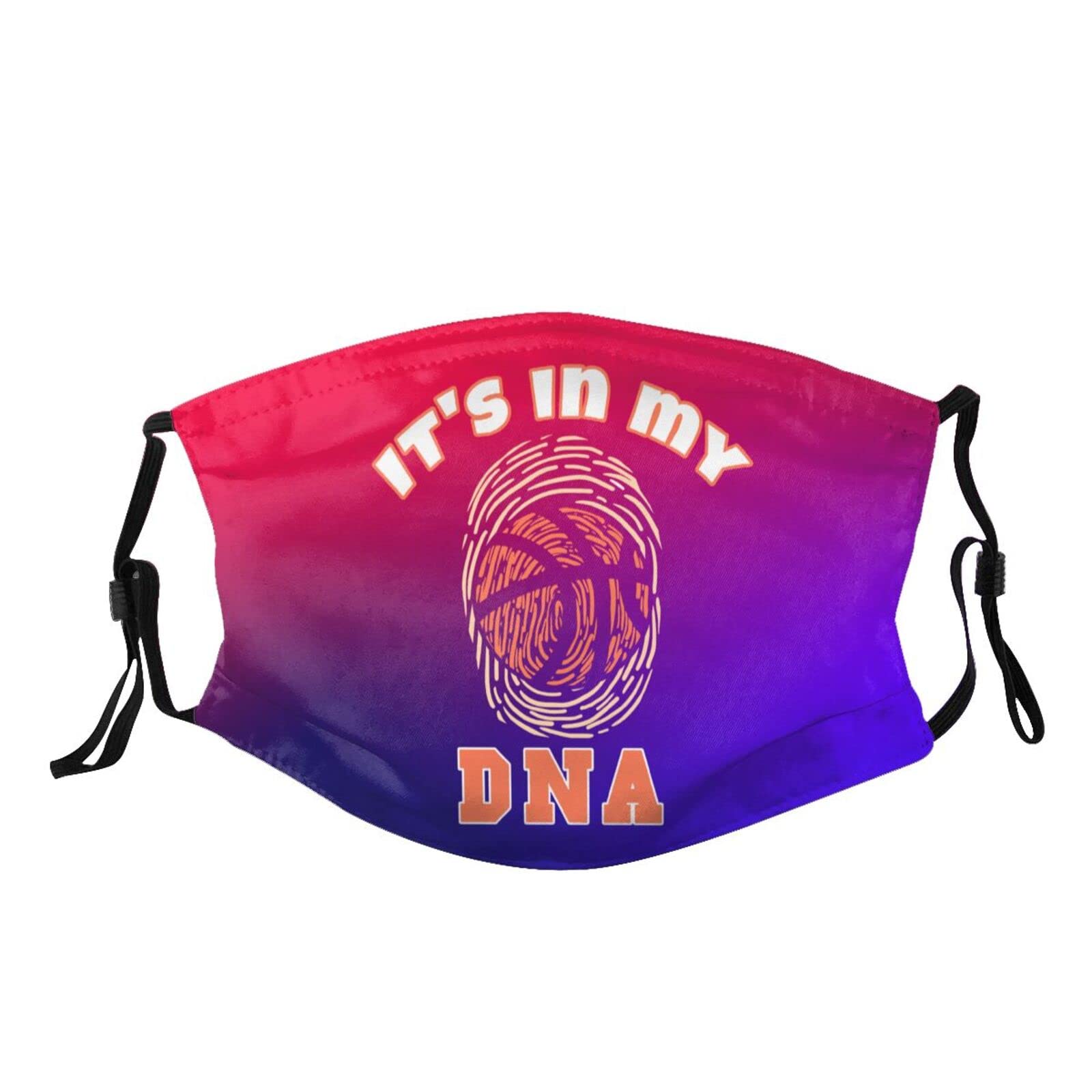 SSDXY Reusable Anti-Dust DNA Face Mask with Filters - Breathable Protection for Women & Men (Black) | Perfect for Daily Commute, Travel & Outdoor Activities