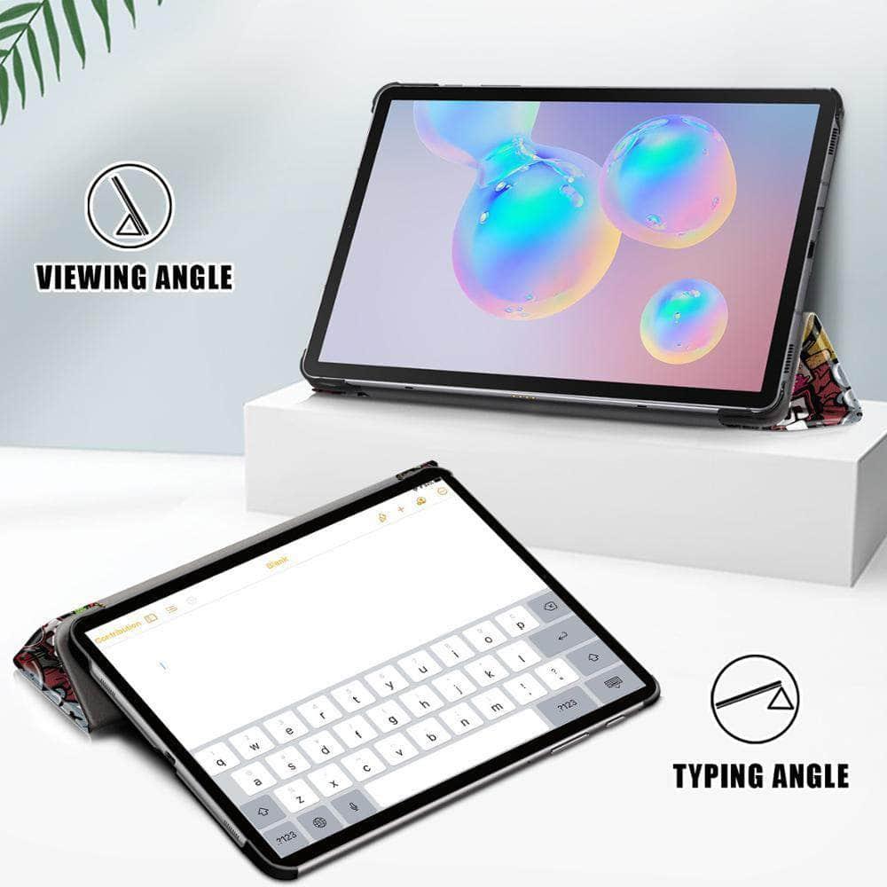 Samsung Galaxy Tab S6 Lite 10.4 Inch Case (P610/P615) - Ultra Slim Magnetic Cover with Stand | Perfect for Work, Study & Entertainment