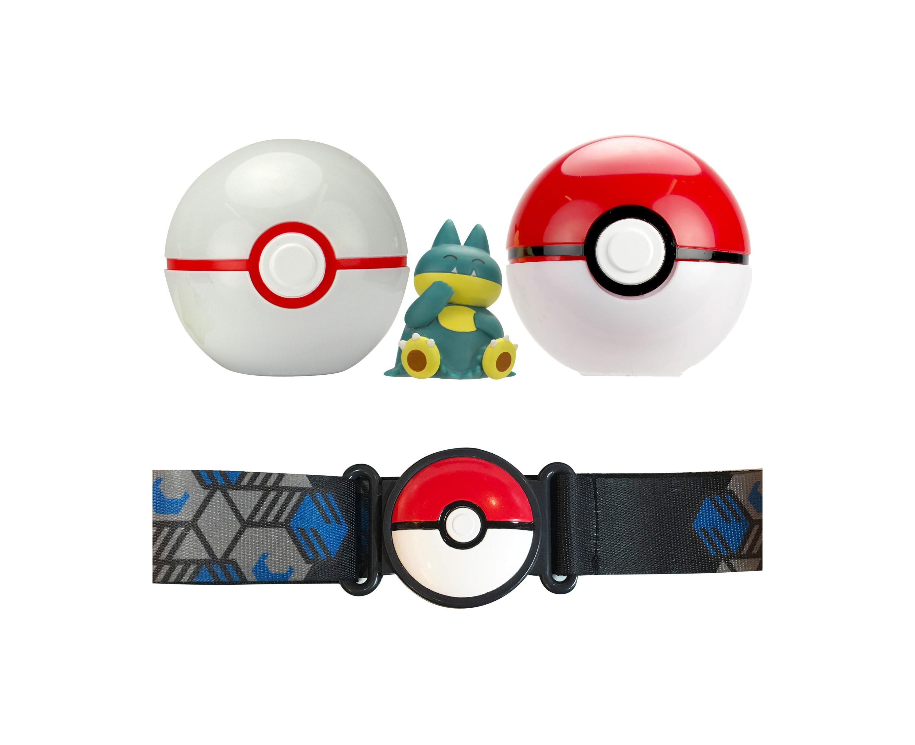 Adventure Awaits 2 Inch Pikachu Clip 'N' Go Belt Set - Adjustable Waistband for Cosplay, Halloween & Pokemon Fans - Perfect for Costumes, Conventions & Everyday Wear