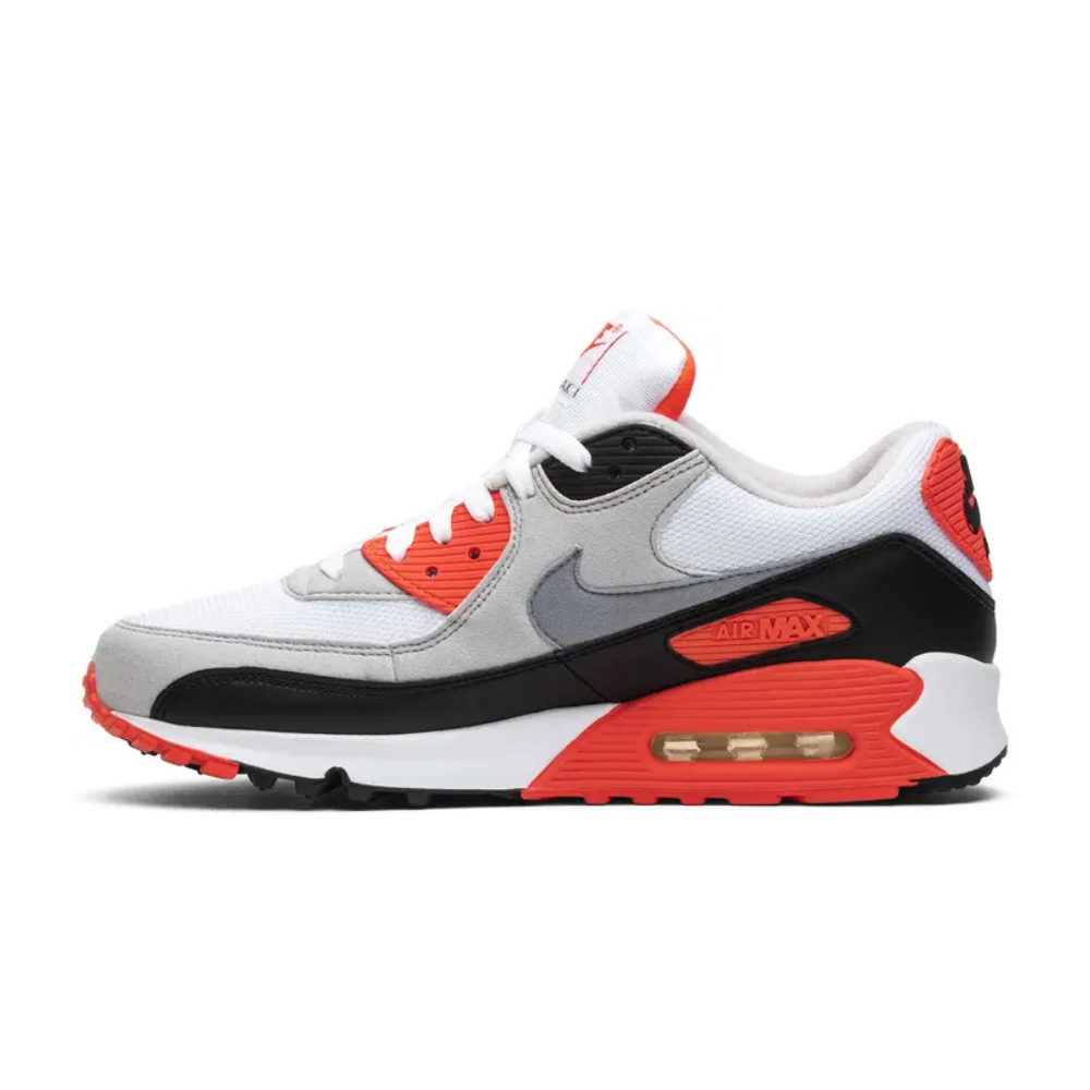 Nike Air Max 90 Infrared (2010) - Men's Running Shoes for Jogging, Gym & Casual Wear - Retro Sneakers with Air Cushioning Technology - Perfect for Workouts, Street Style & Everyday Comfort
