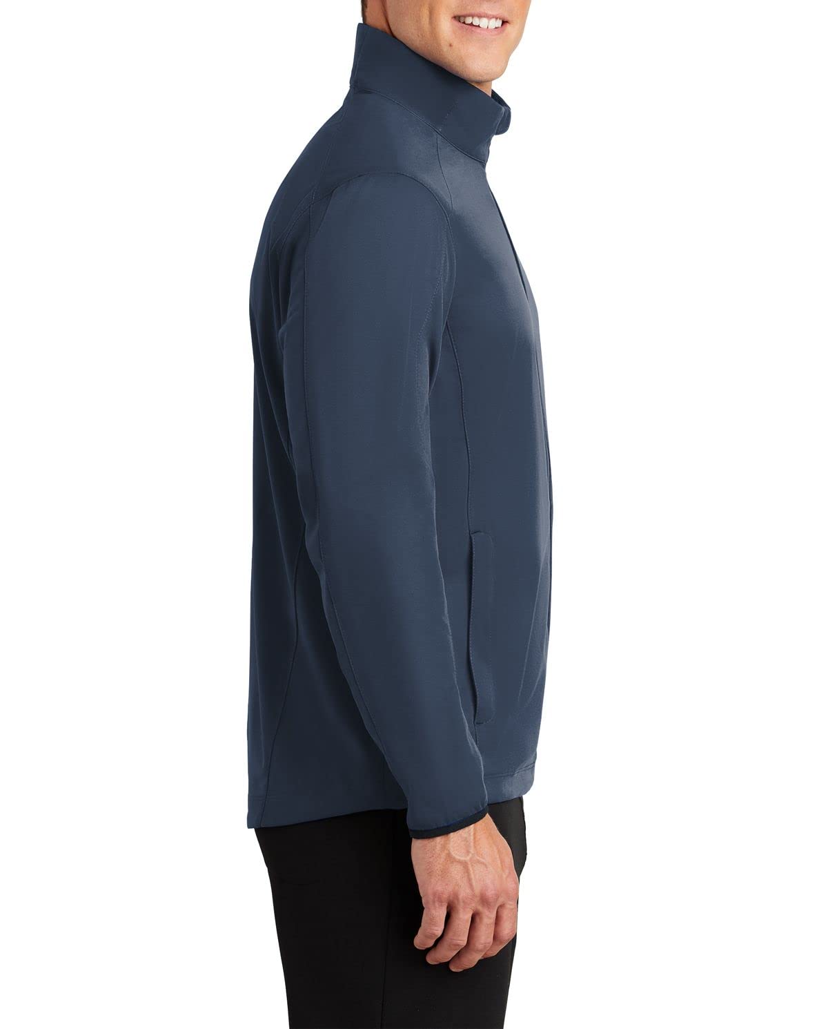 Men's Waterproof Soft Shell Jacket - Active Outdoor Wear for Hiking & Running