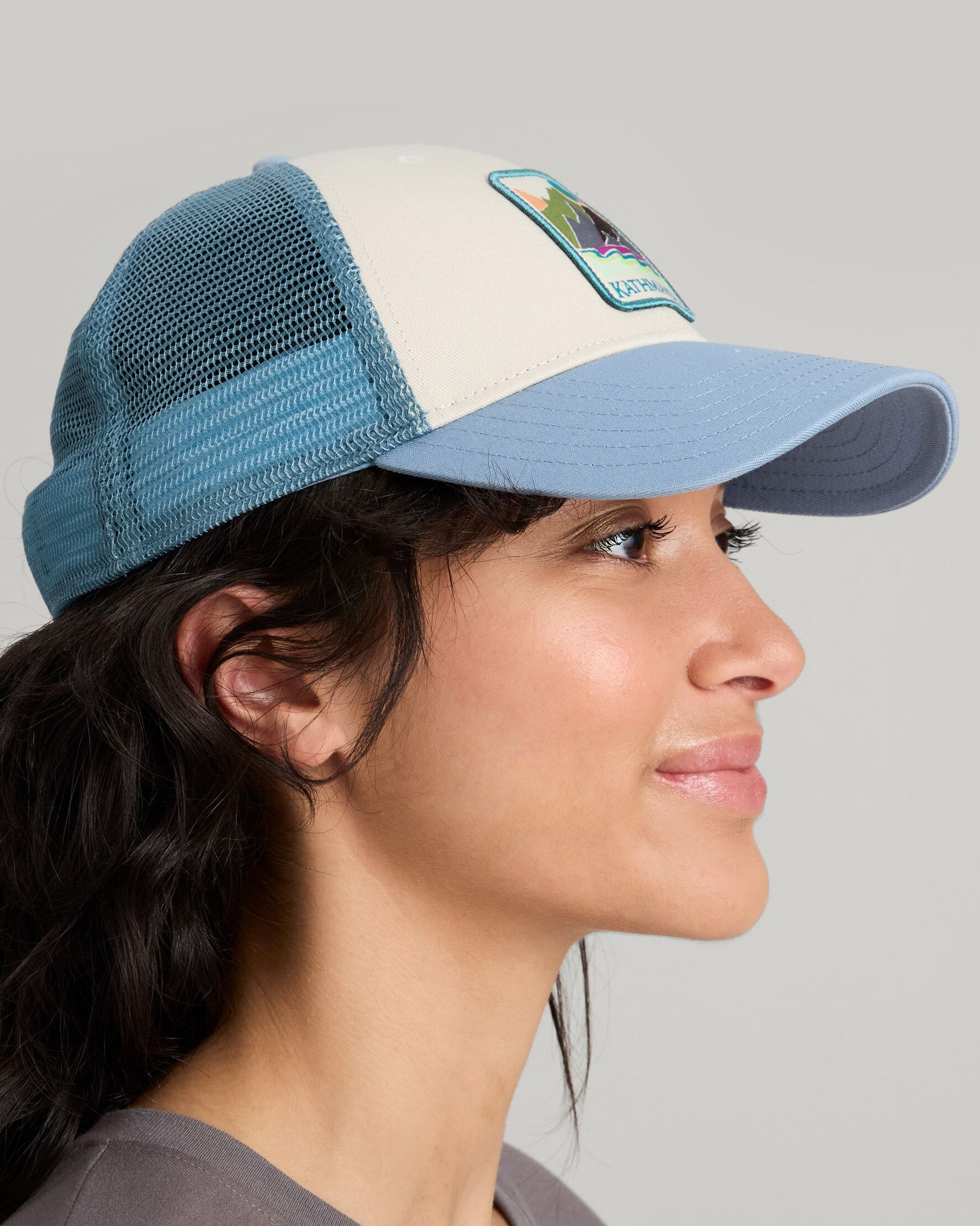 Trucker Low Cap - Natural & At Twilight Colors - Perfect for Outdoor Activities & Casual Wear