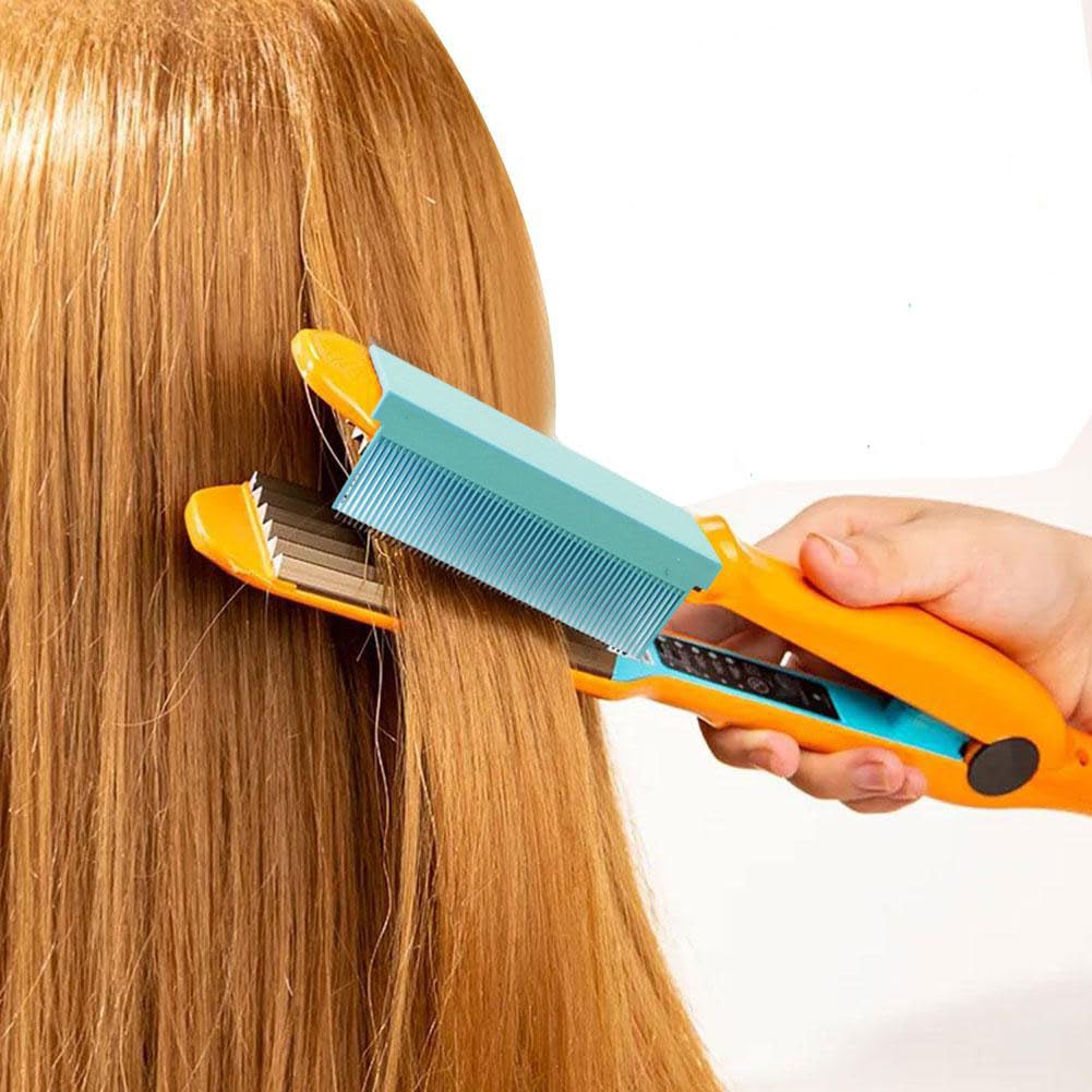 Professional Hair Styling Comb for Flat Irons - DIY Hair Straightener Comb Accessory for Women, Fits All Temperature Settings (Low & High Heat), Perfect for Salon Stylists & Home Use - Ideal for Smoothing, Detangling & Creating Sleek Hairstyles