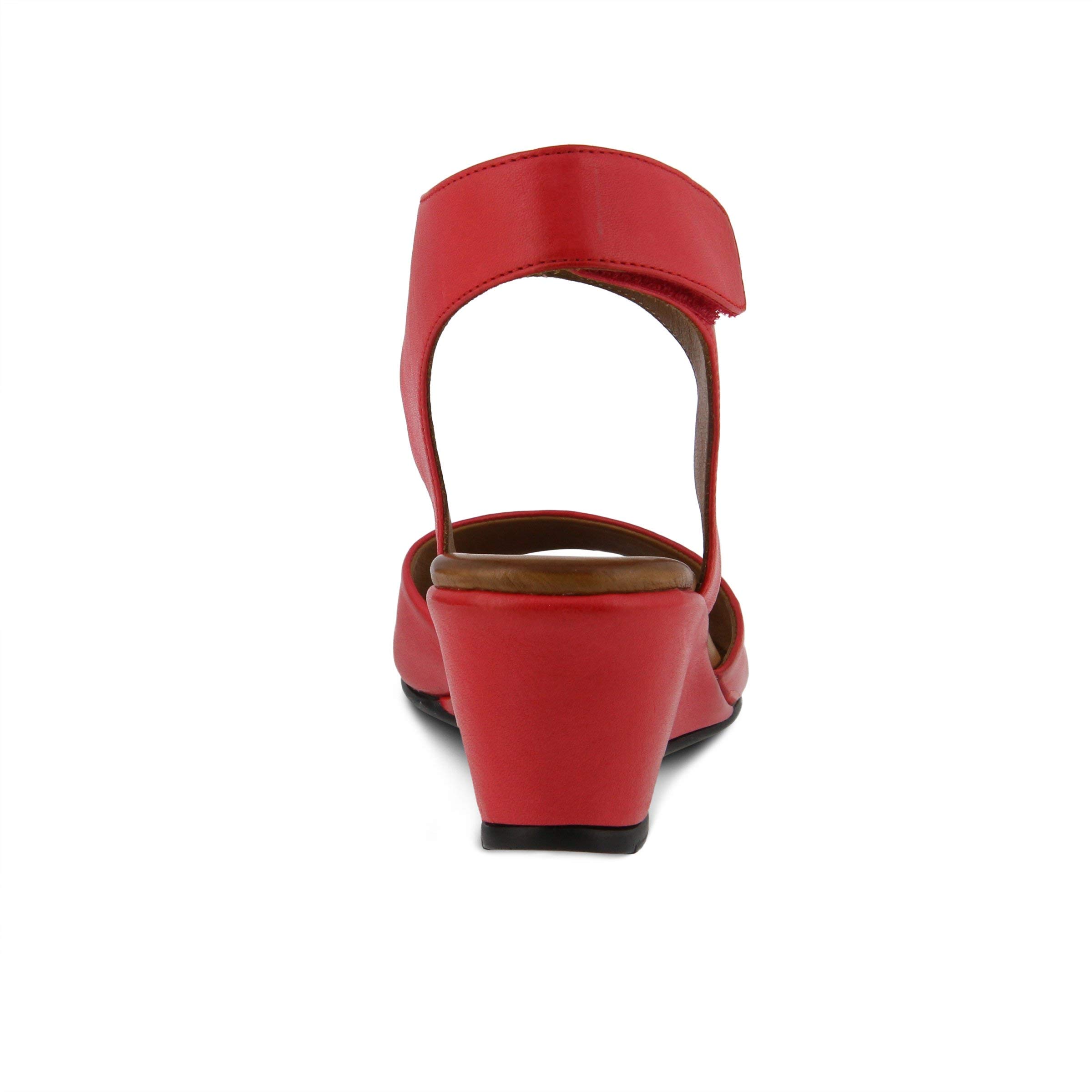 Spring Step Women's Marjory Comfort Wedge Sandal - Stylish & Supportive Summer Shoes for Walking, Beach, and Casual Outings