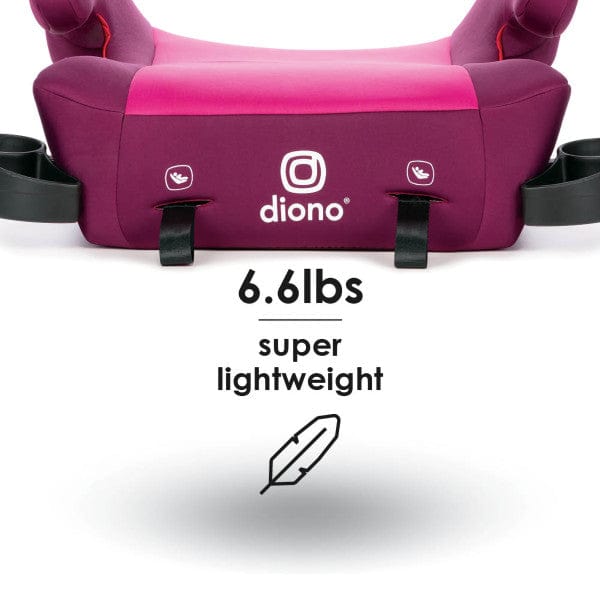 Diono Solana 2 Booster Car Seat - High Back Booster for Kids 3-12 Years, Safety Certified for Cars - Perfect for School, Travel & Family Road Trips
