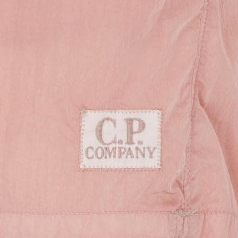 CP Company Men's Chrome Logo Swim Shorts - Quick-Dry Swim Trunks for Beach, Pool & Water Sports