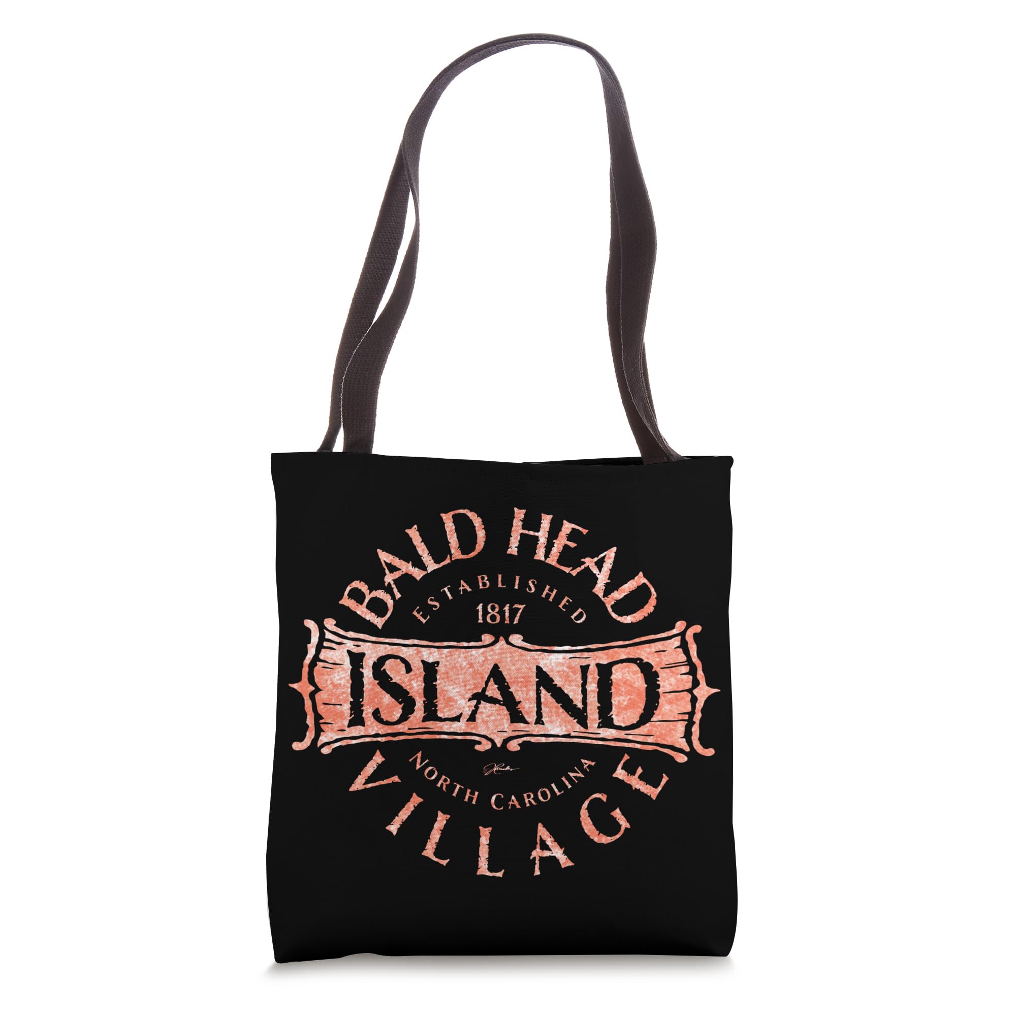 JCombs: Stylish Bald Head Island North Carolina Tote Bag - Perfect for Beach Trips, Shopping & Travel Accessories