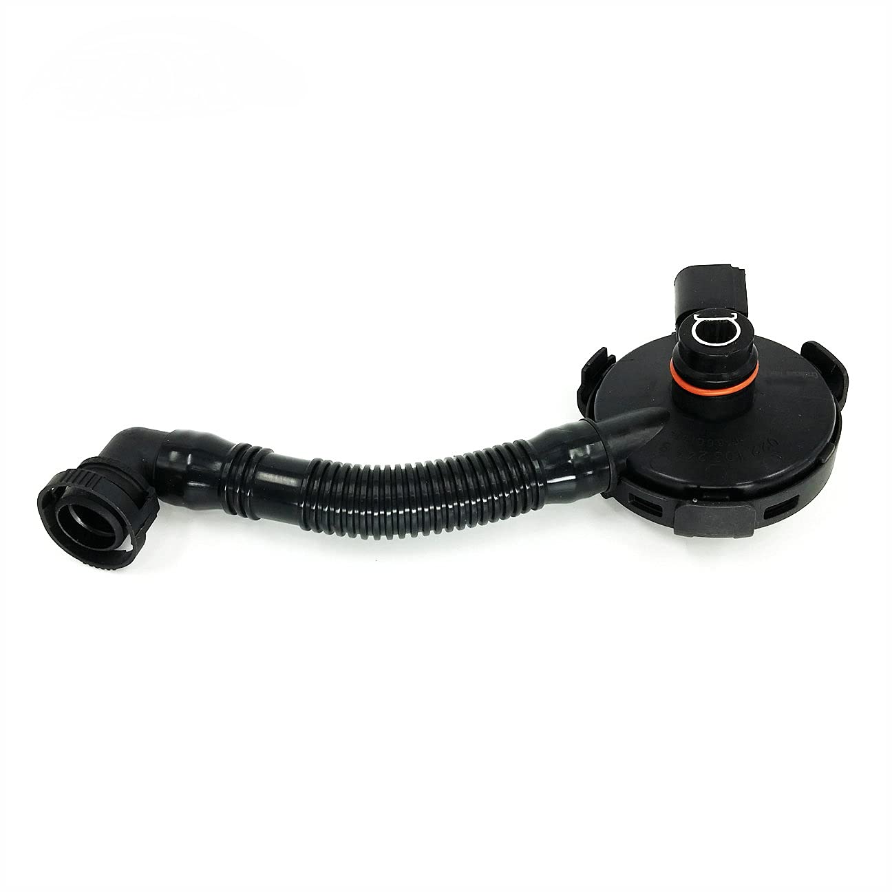 TOM - PCV Crankcase Vent Valve with Hose Compatible with 2004-2006 VW Touareg (Part# 022103765A) - Engine Emission Control System Replacement Part