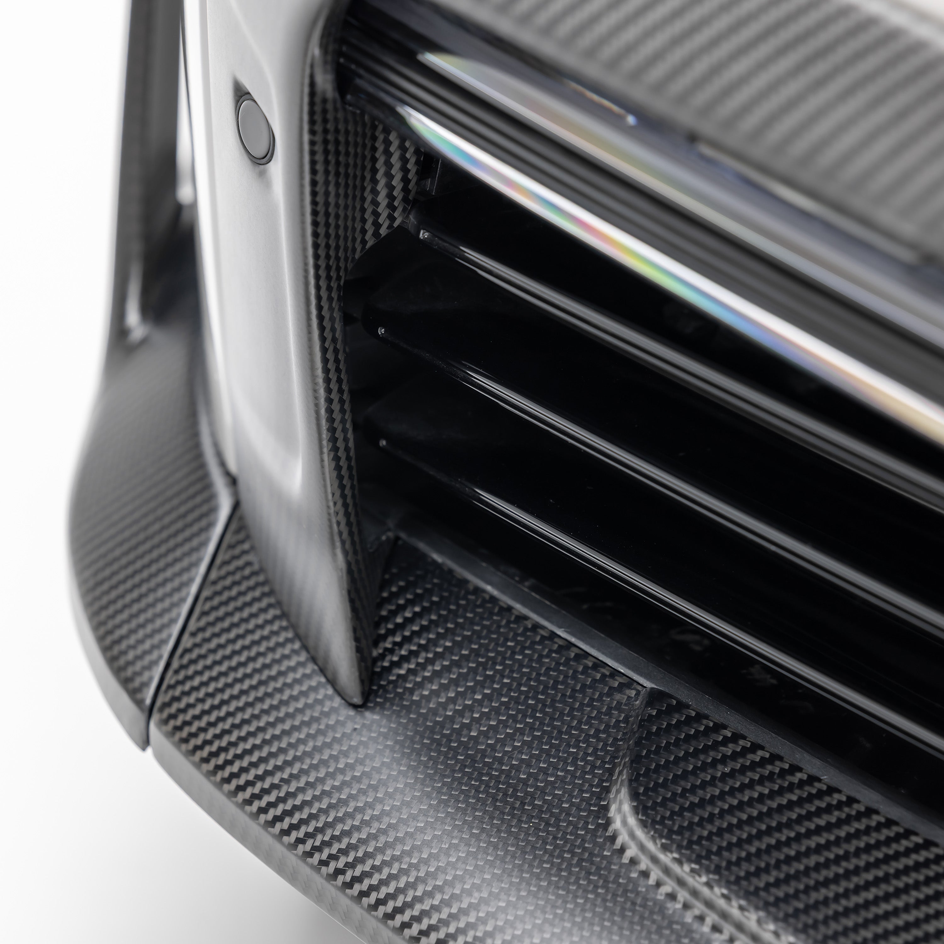 Porsche 992 Turbo S Aero Front Intake Trim - High Performance Carbon Fiber Air Intake Cover for Porsche 911 (2019-2023) | Enhances Engine Cooling & Sporty Appearance | Perfect for Racing & Car Shows