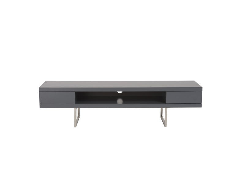 EURO Miranda 63-inch TV Stand with Storage Shelves - Modern Entertainment Center for Living Room, Bedroom & Home Theater