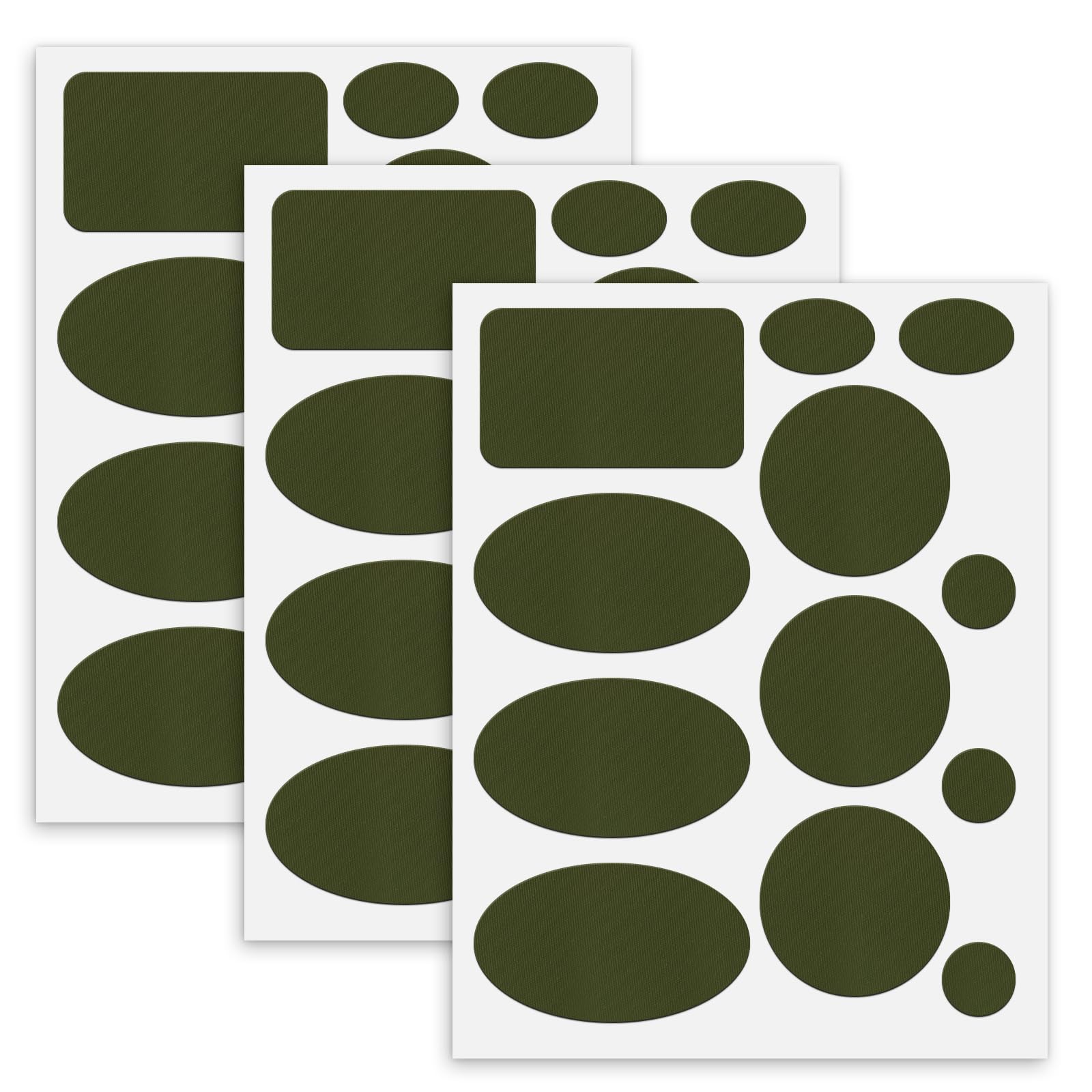 Waterproof Self-Adhesive Nylon Repair Patches for Down Jackets & Clothing - Pre-Cut Tear-Resistant Rip-Stop Fabric for Fixing Holes in Jackets, Sleeping Bags, Tents & Outdoor Gear | Perfect for Camping, Hiking & Winter Wear