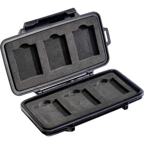 Pelican 0965 Waterproof Memory Card Case - Secure Storage for XQD & CFexpress Cards - Perfect for Travel, Photography & Outdoor Adventures
