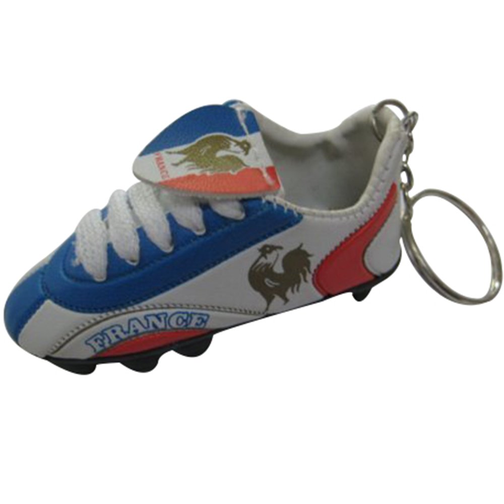 Football Soccer Futbol Mini Shoe Keychains KeyRings – Europe – Perfect for Fans, Gifts, and Collectibles