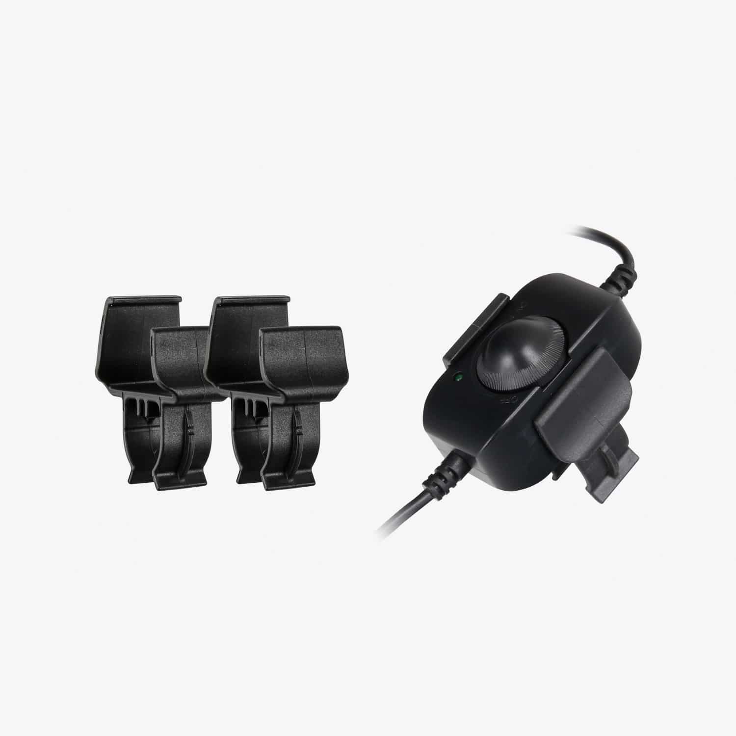 2 Pack Pole Clips for Rotary Dimmer Switches - Compatible with Most Light Switches - Perfect for Home, Office, and Commercial Electrical Installations