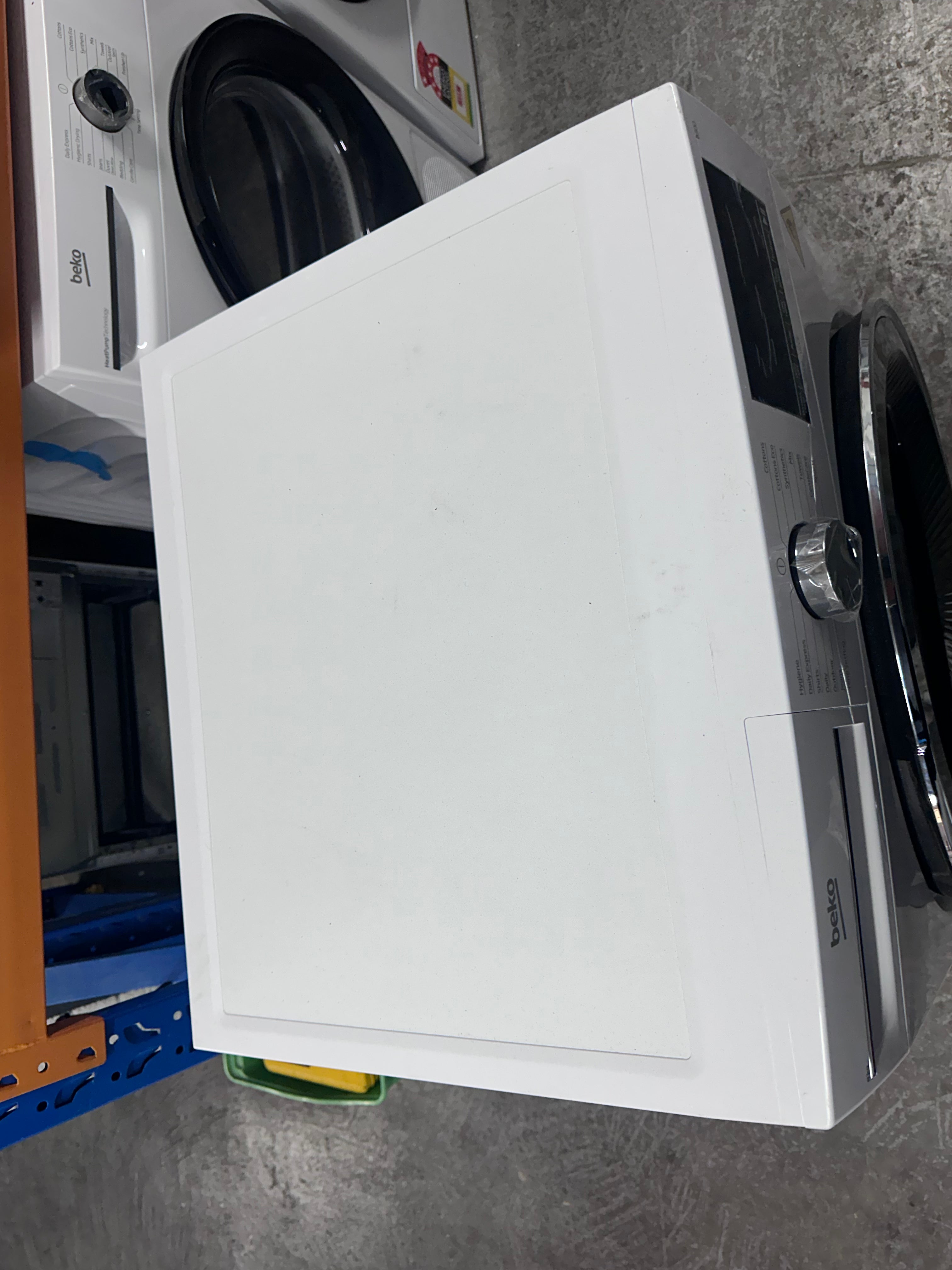 Beko BDCB8020W 8kg Sensor Controlled Condenser Tumble Dryer - Energy Efficient, Factory Refurbished - Perfect for Small Apartments & Laundry Rooms