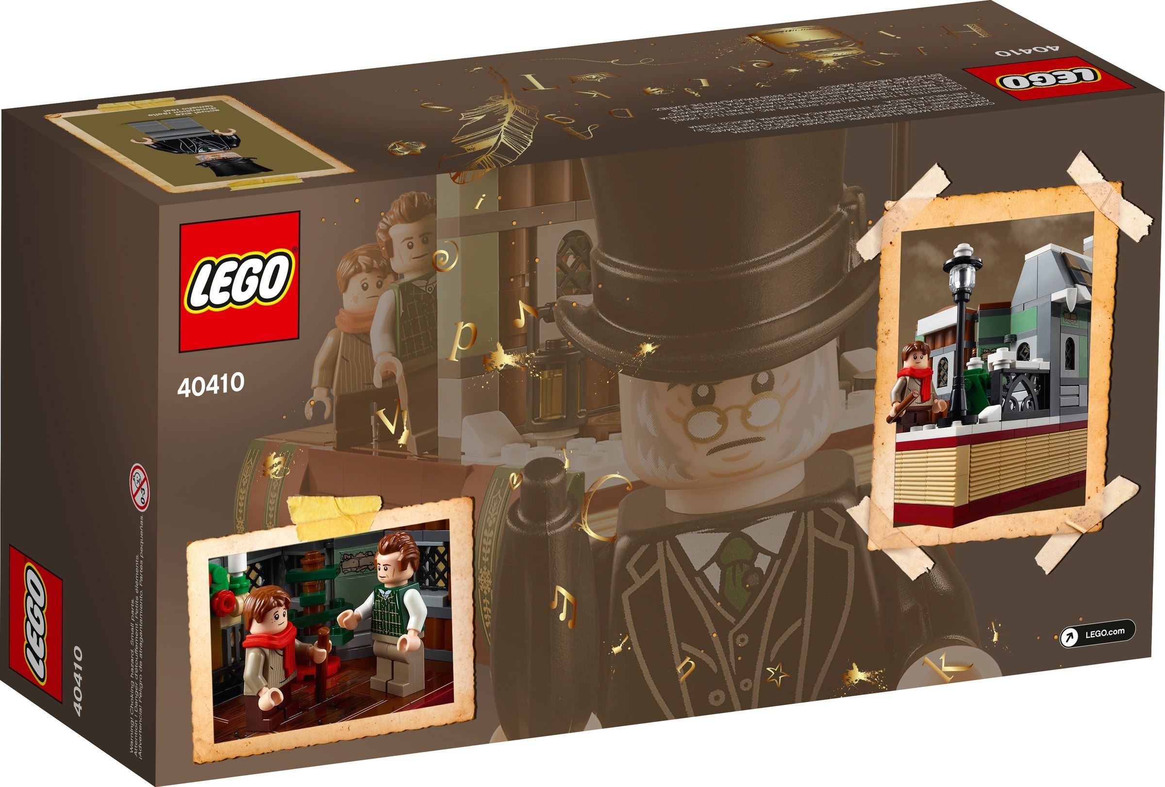 LEGO 40410 Charles Dickens Tribute Building Set - Collectible Creator Expert Series for Adults & Teens - Perfect for Home Decor, Office Display & Gift Giving