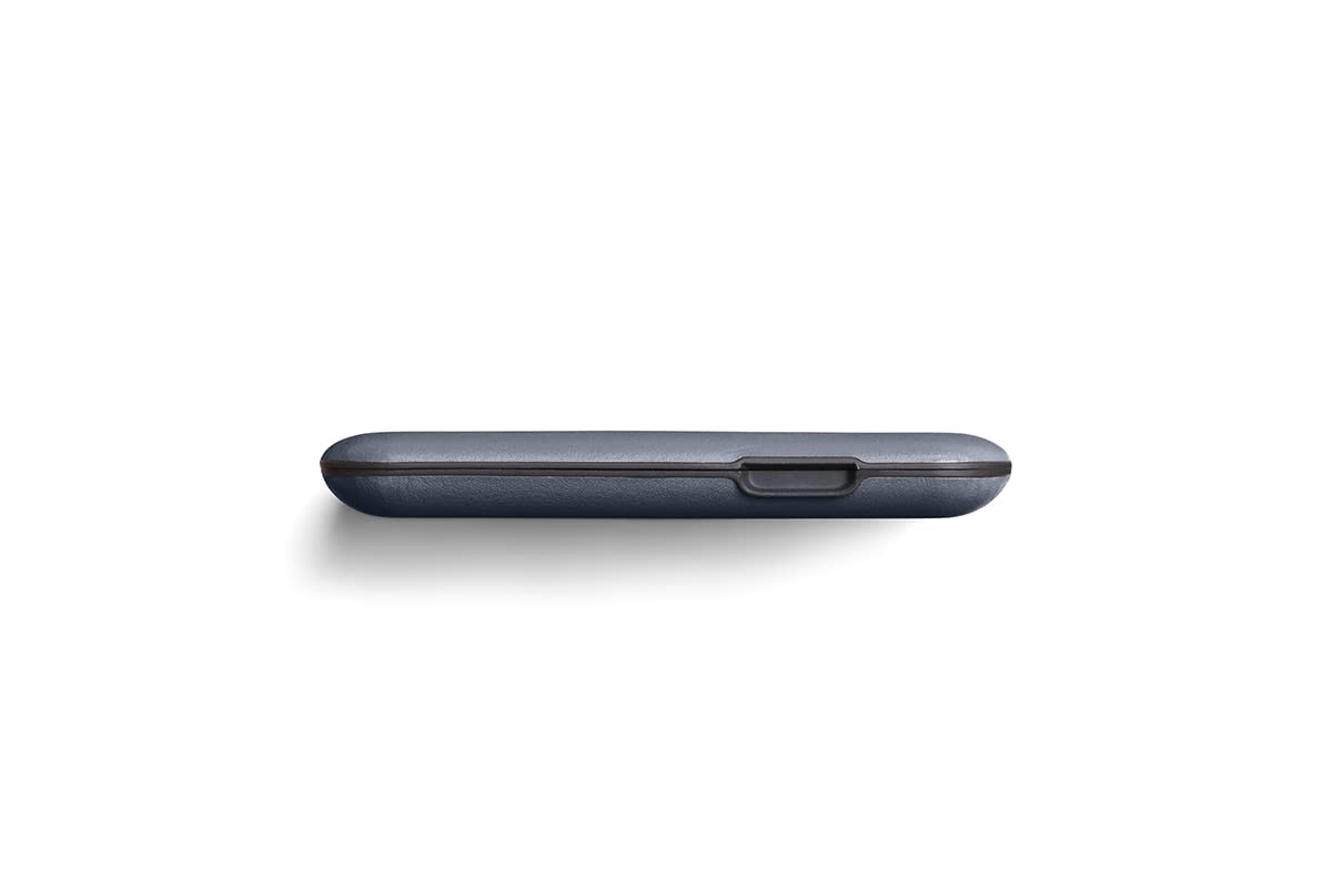 Bellroy Flip Case Second Edition - Slim Card Holder & Hardshell Wallet for Credit Cards & ID - Premium Bluestone Color - Perfect for Travel, Business & Everyday Carry (EDC)