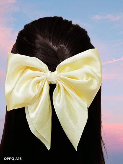 SUNBIRD Hair Clips for Girls & Women - Stylish French Bow Hairpins, Hair Bows, Barrettes with Long Tail Ribbon | Perfect for School, Parties, Weddings & Everyday Hair Accessories