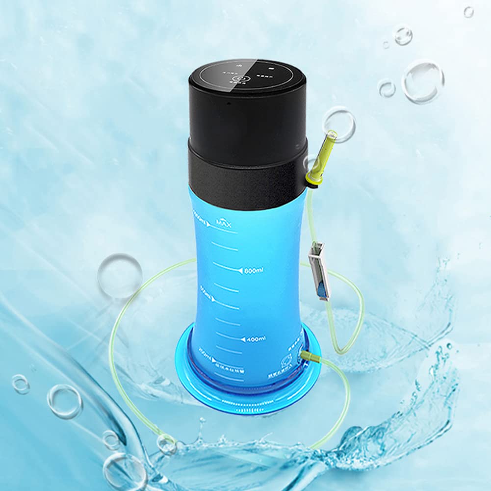 ZZYYZZ 1000ML Automatic Electric Enema Bucket Kit - Medical Grade Colon Cleansing Device for Men & Women - USB Powered Bowel Irrigation System for Home Spa & Detox Therapy