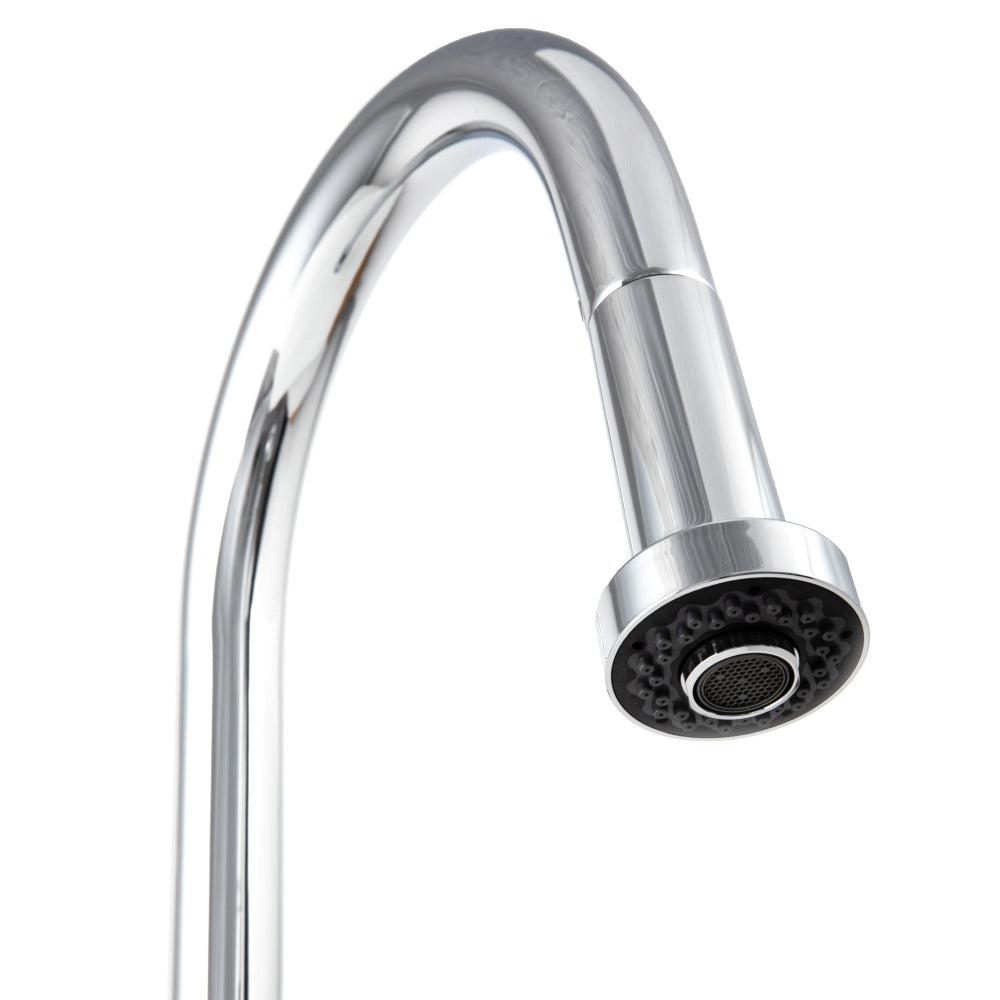 ZLINE Monet Pull Down Single Handle Chrome Kitchen Faucet - Modern High Arc Sprayer for Sink, Dishwashing & Food Prep (MON KF CH)