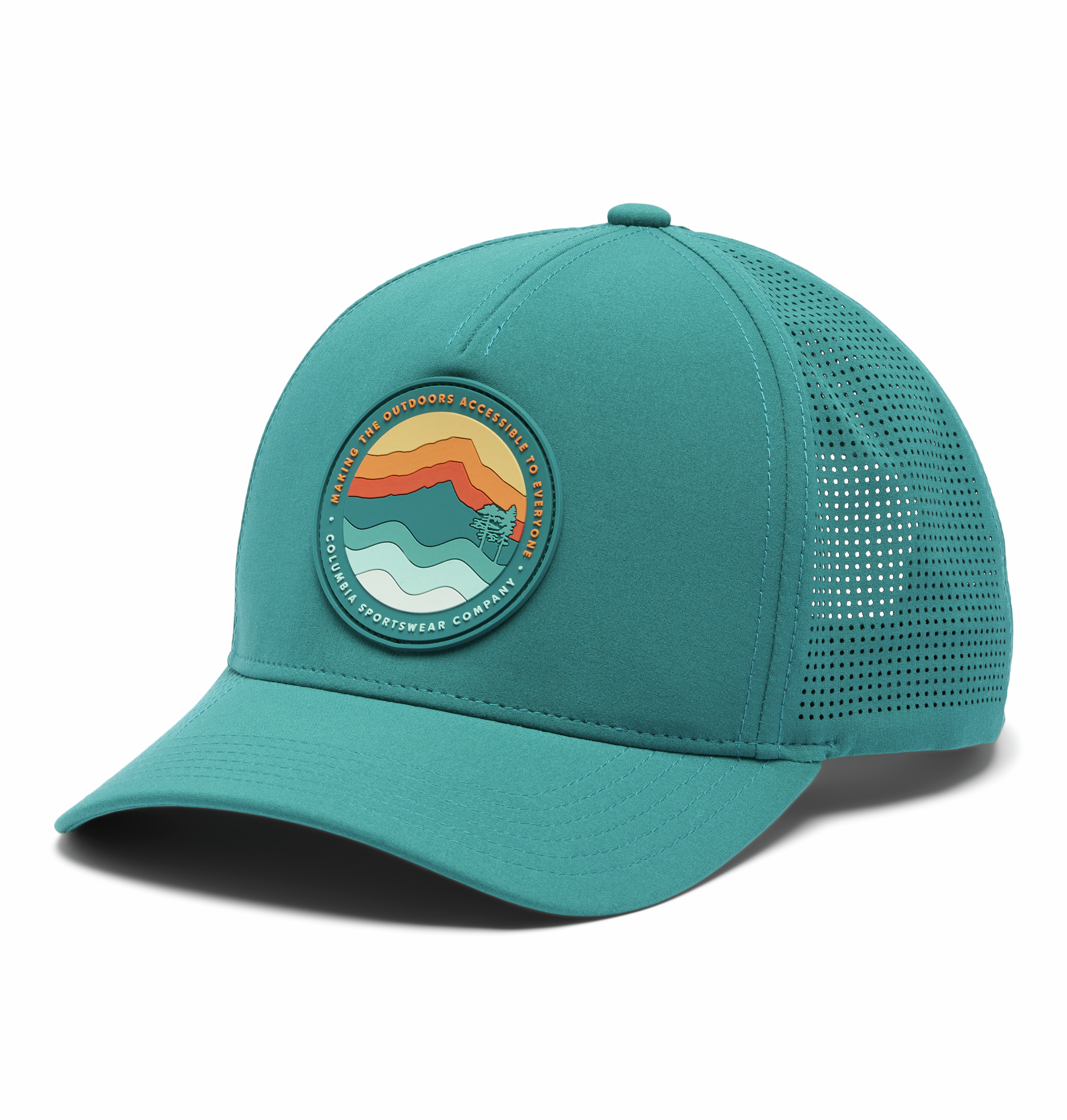 Columbia Mountaincap™ 3D Stretch Snap Back Hat - Unisex Adjustable Baseball Cap for Men & Women - Perfect for Hiking, Running & Outdoor Adventures