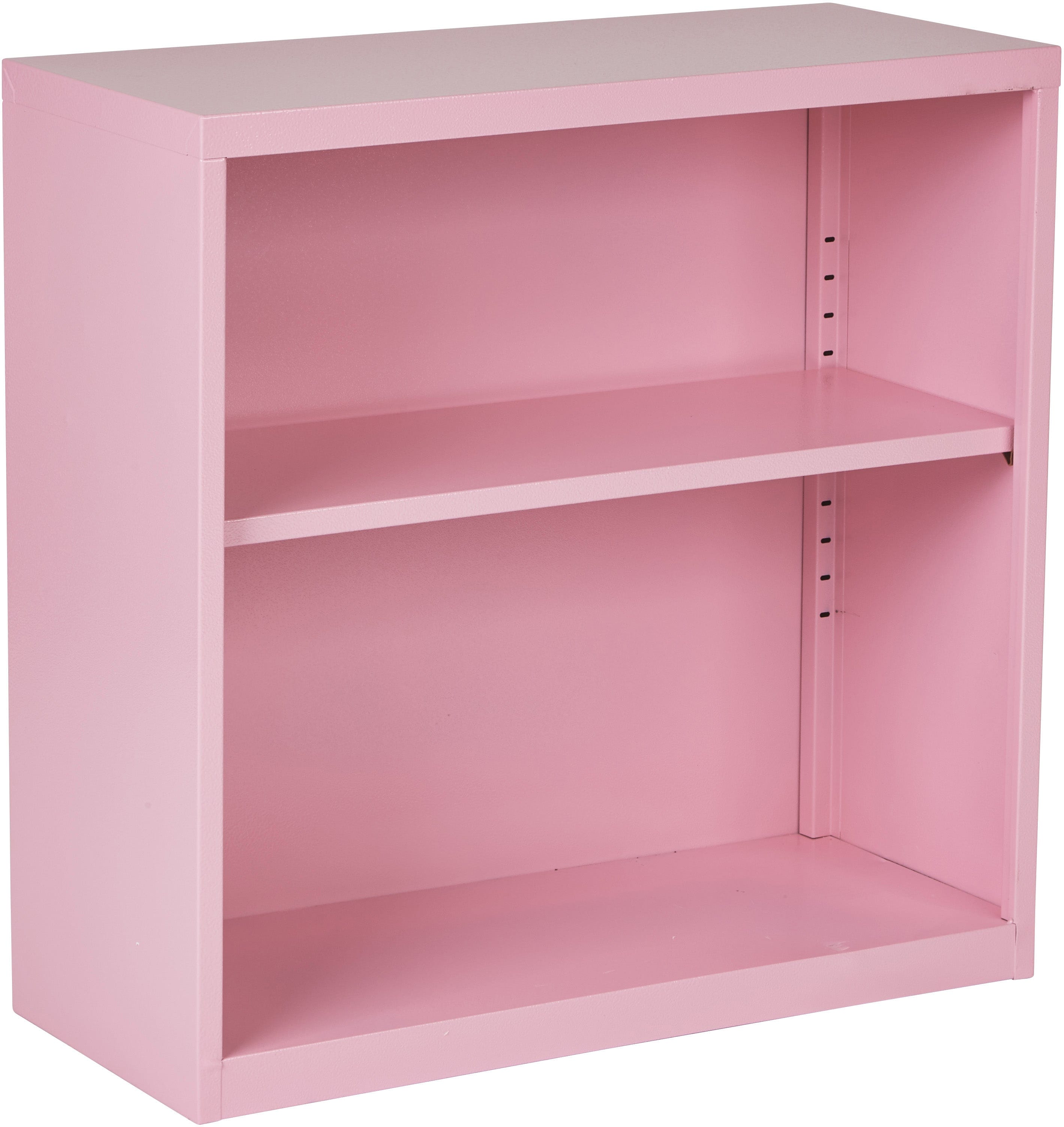 Office Star Colorful Metal Bookcase [HPBC] - Stylish & Durable Home & Office Storage Solution for Books, Files & Decor