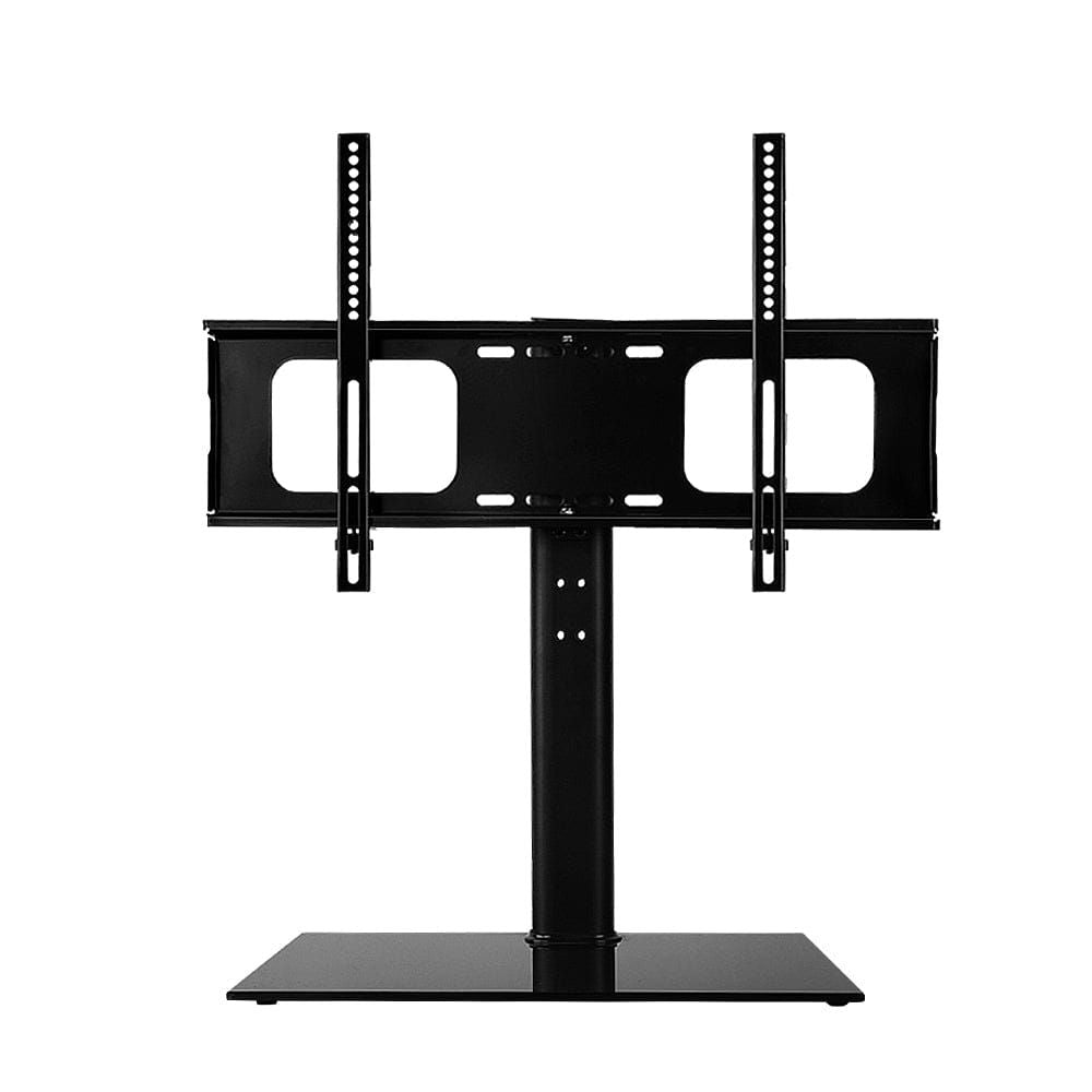 Adjustable Table Top TV Swivel Mount Stand - Universal Flat Screen Monitor Bracket for 13-42 Inch TVs - Perfect for Living Room, Bedroom, or Office Setup