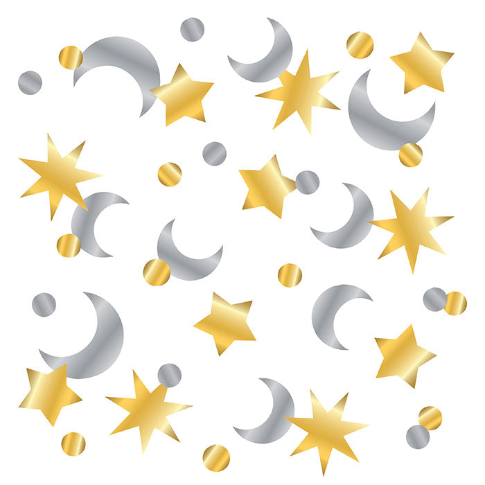 12-Piece Bulk Starry Night Confetti - Perfect for Party Decorations, Wedding Celebrations & DIY Crafts