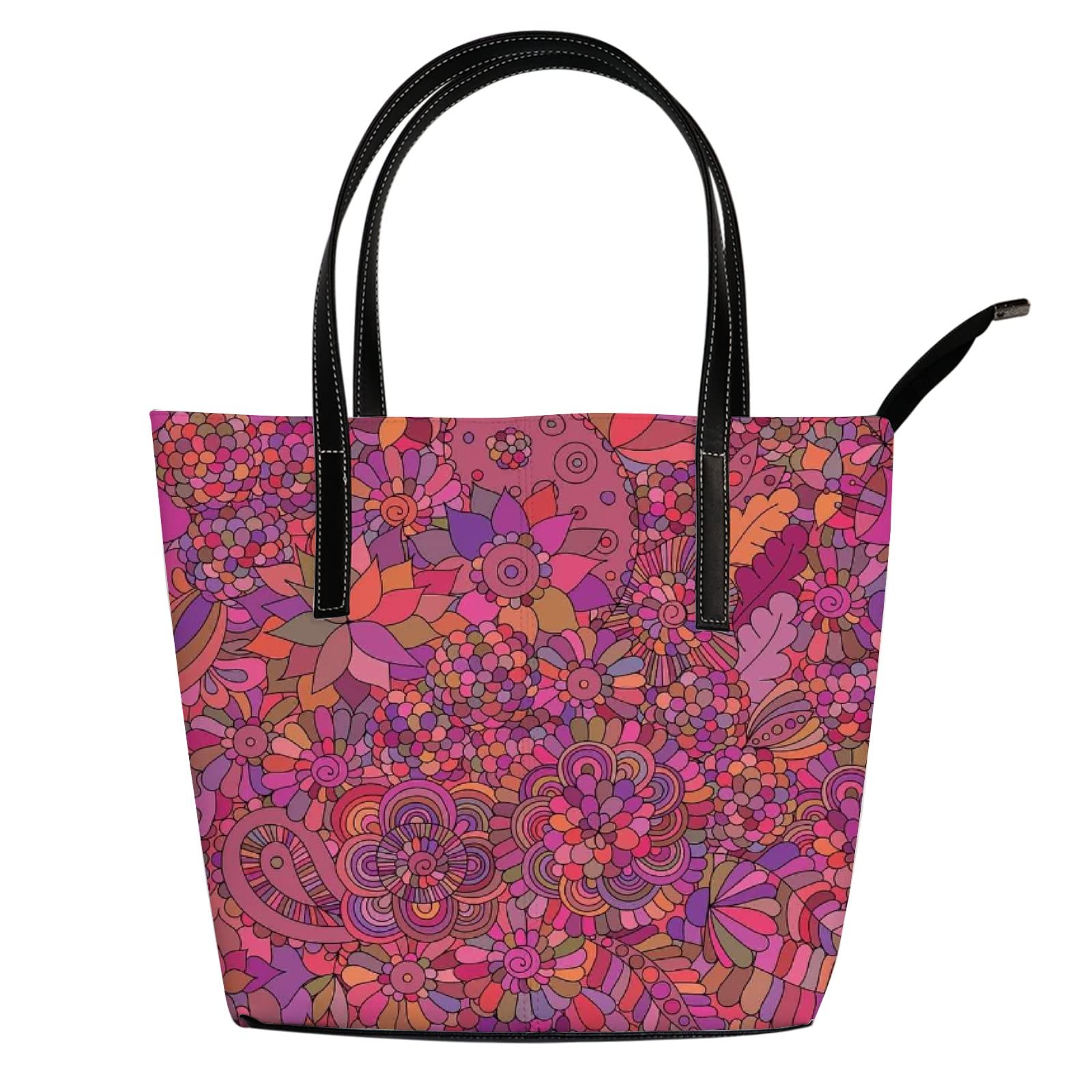 Premium Leather Tote Bag for Women - Stylish Crossbody Handbag with Adjustable Strap - Perfect for Work, Travel & Everyday Use