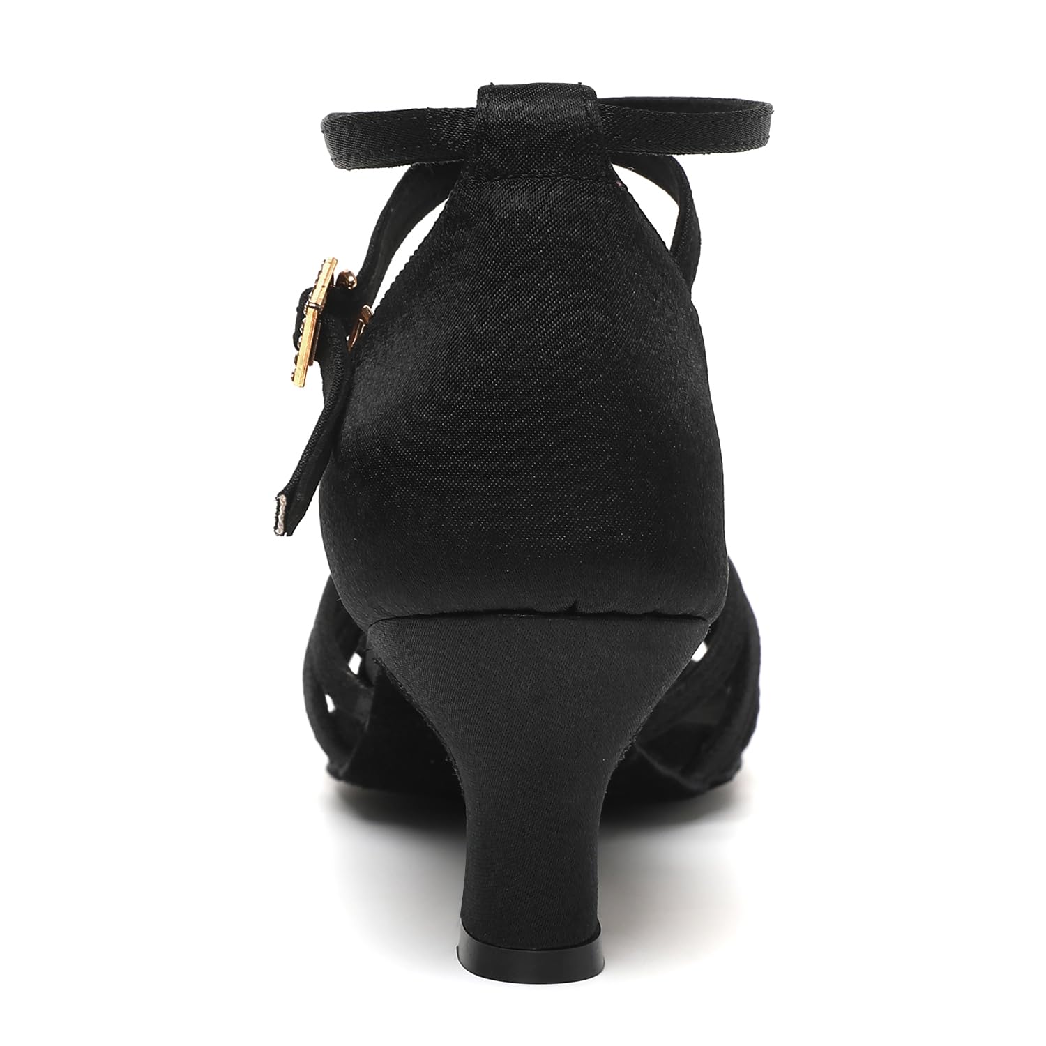 Women's Ballroom & Latin Dance Shoes - Elegant Salsa Heels, 1920s Character Pumps for Adult Dancers, Perfect for Performances, Practice, and Social Dancing