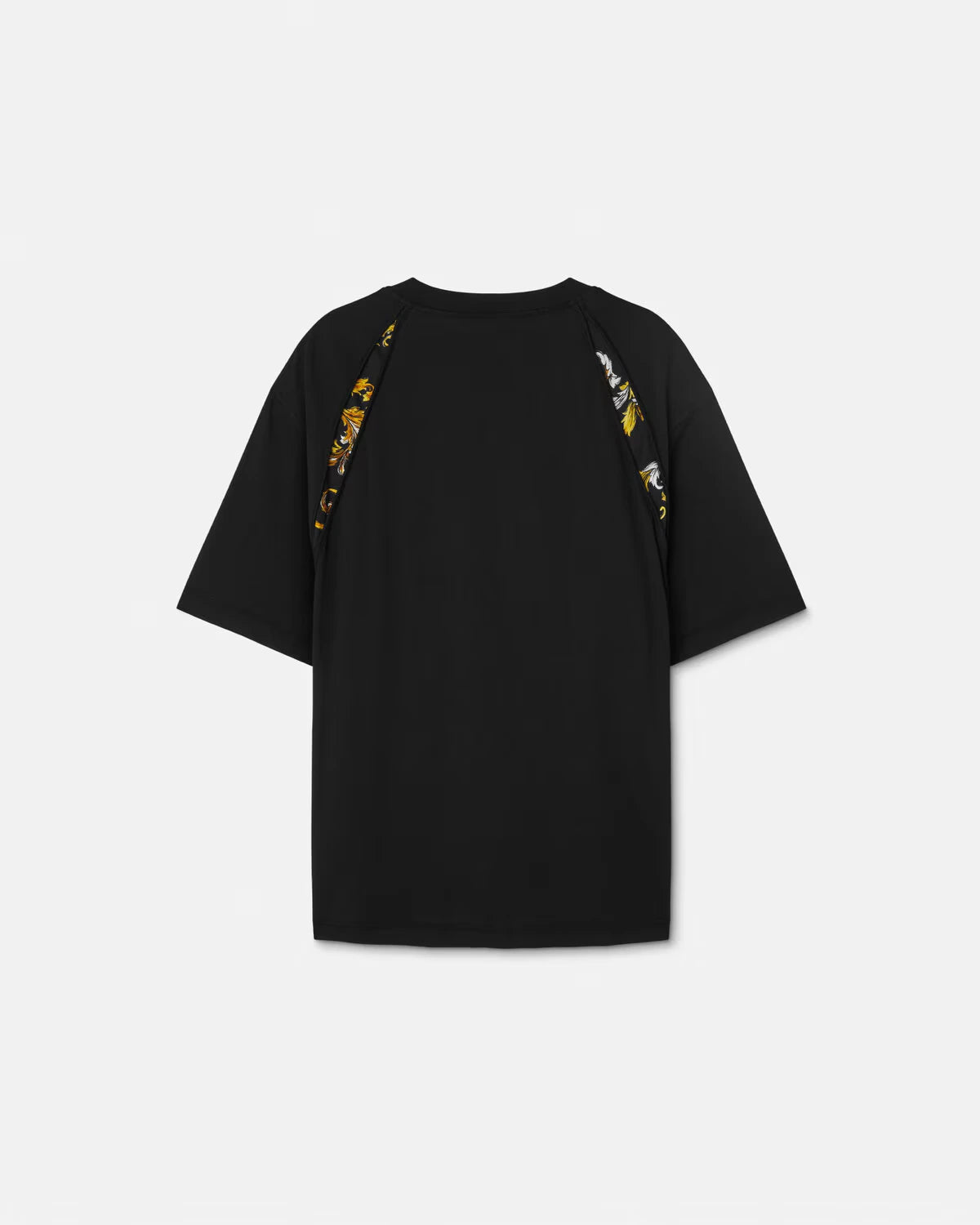 Versace Jeans Couture Contrast Barocco Regular Fit T-Shirt for Men | Stylish Casual Wear for Parties, Dates & Everyday Outfits