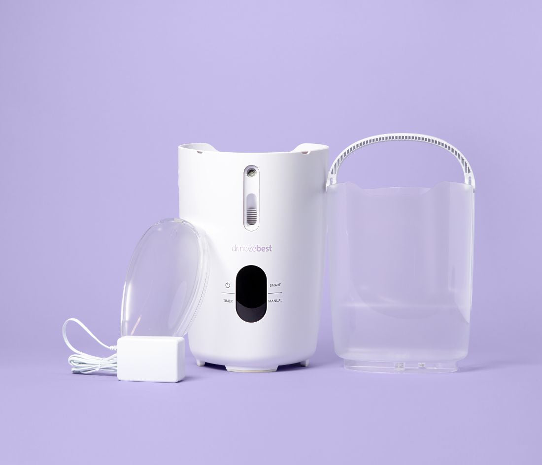 BreatheEZ™ Cool Mist Humidifier for Home - Quiet Ultrasonic Humidifier for Bedroom, Nursery & Office - Relieves Dry Air, Allergies & Congestion - Perfect for Winter & Allergy Season