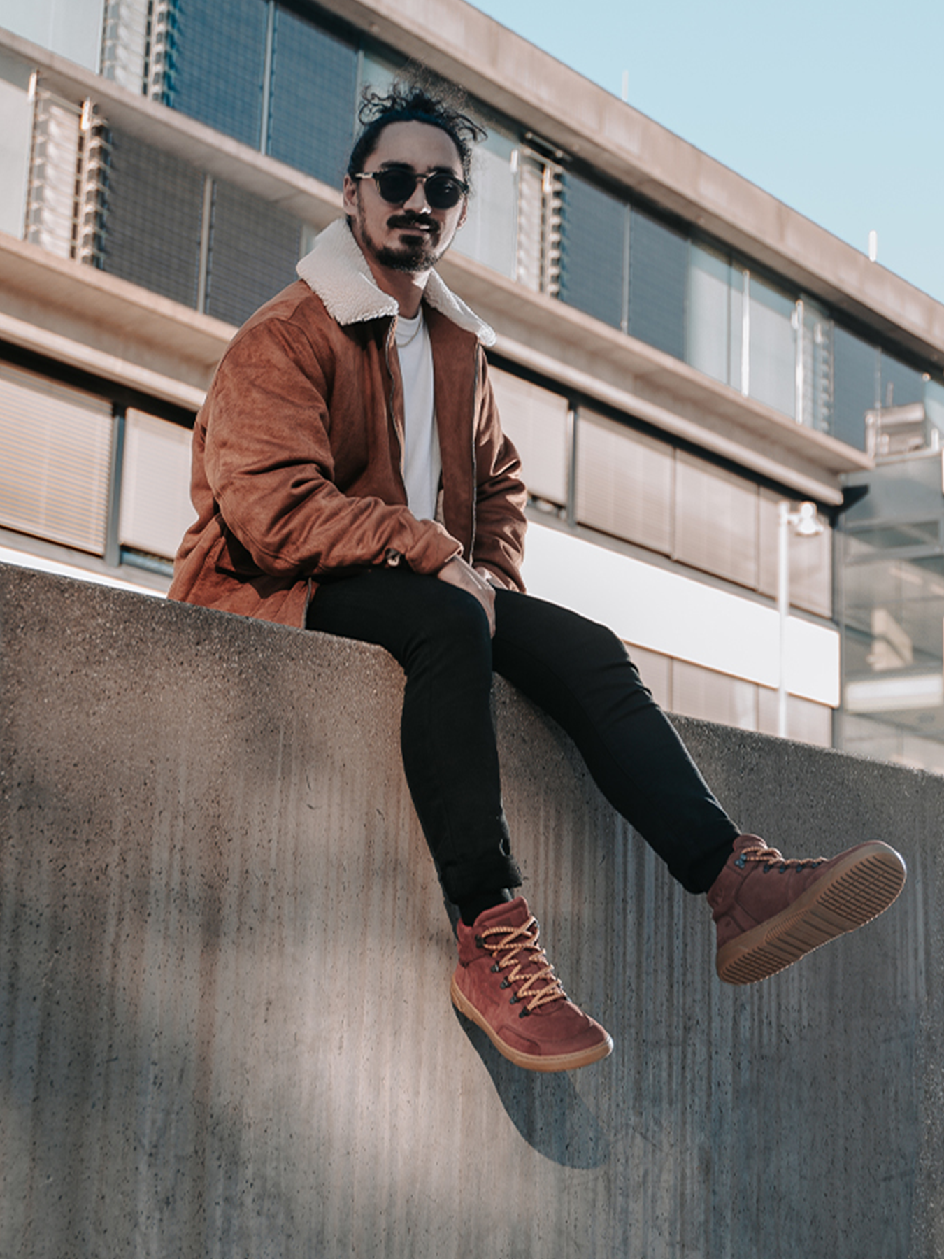 Barefoot Sneakers for Men & Women - Barebarics Element Clay Red Minimalist Shoes | Lightweight, Flexible & Comfortable for Running, Walking & Gym Workouts