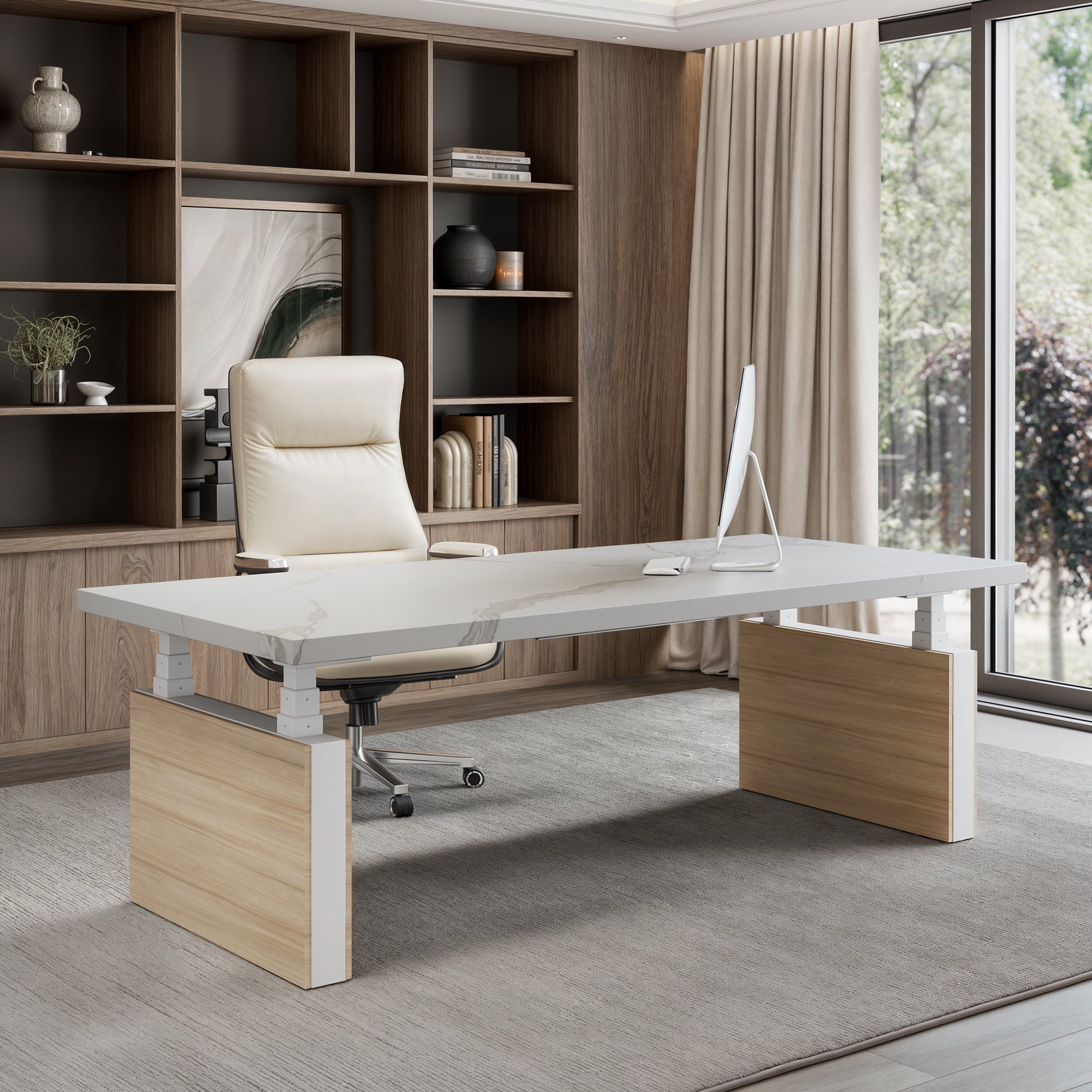White & Maple