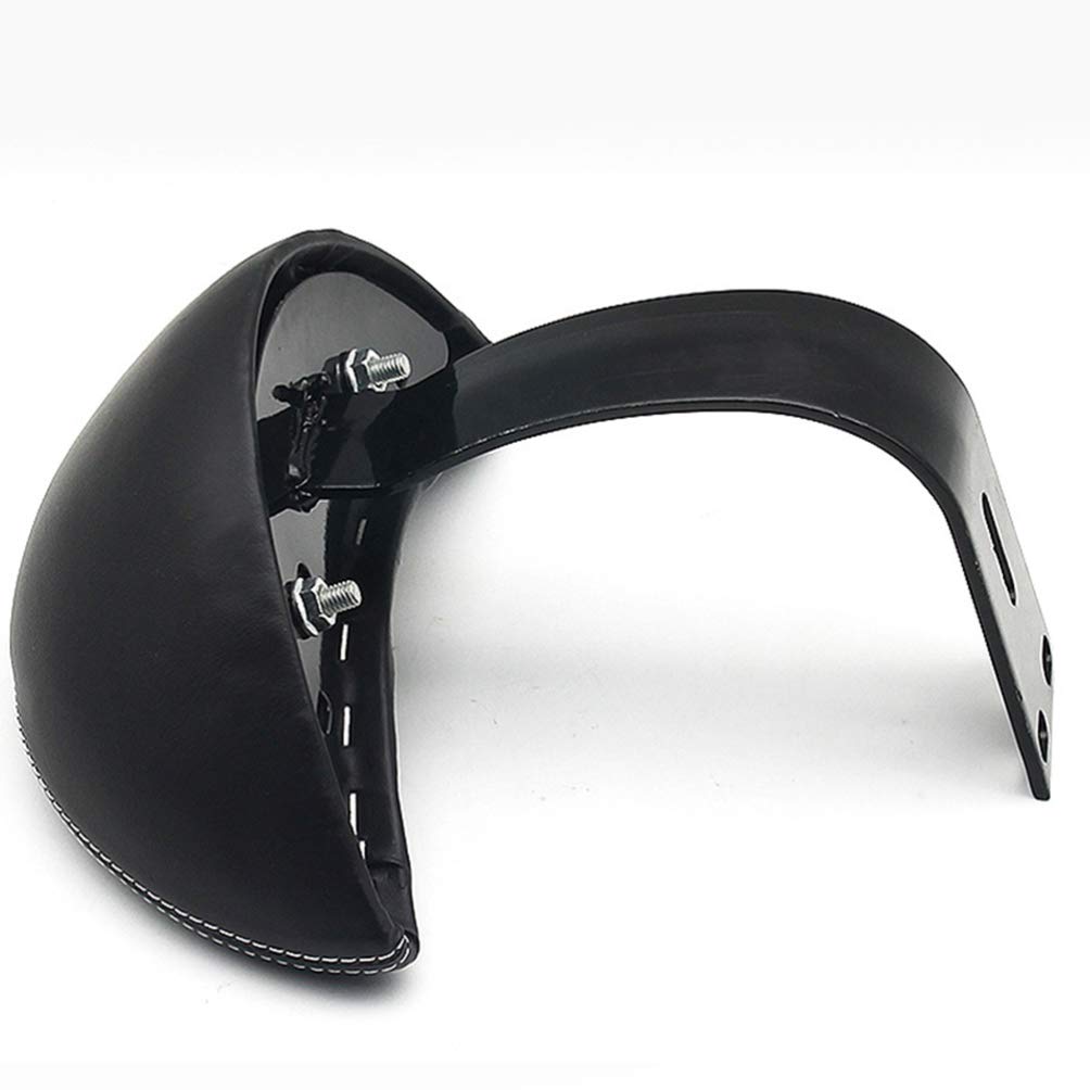 VOSAREA Durable Black E-Bike Backrest & Saddle Cushion - Comfortable Back Support for Electric Bikes - Perfect for Commuting, Leisure Rides & Long-Distance Cycling