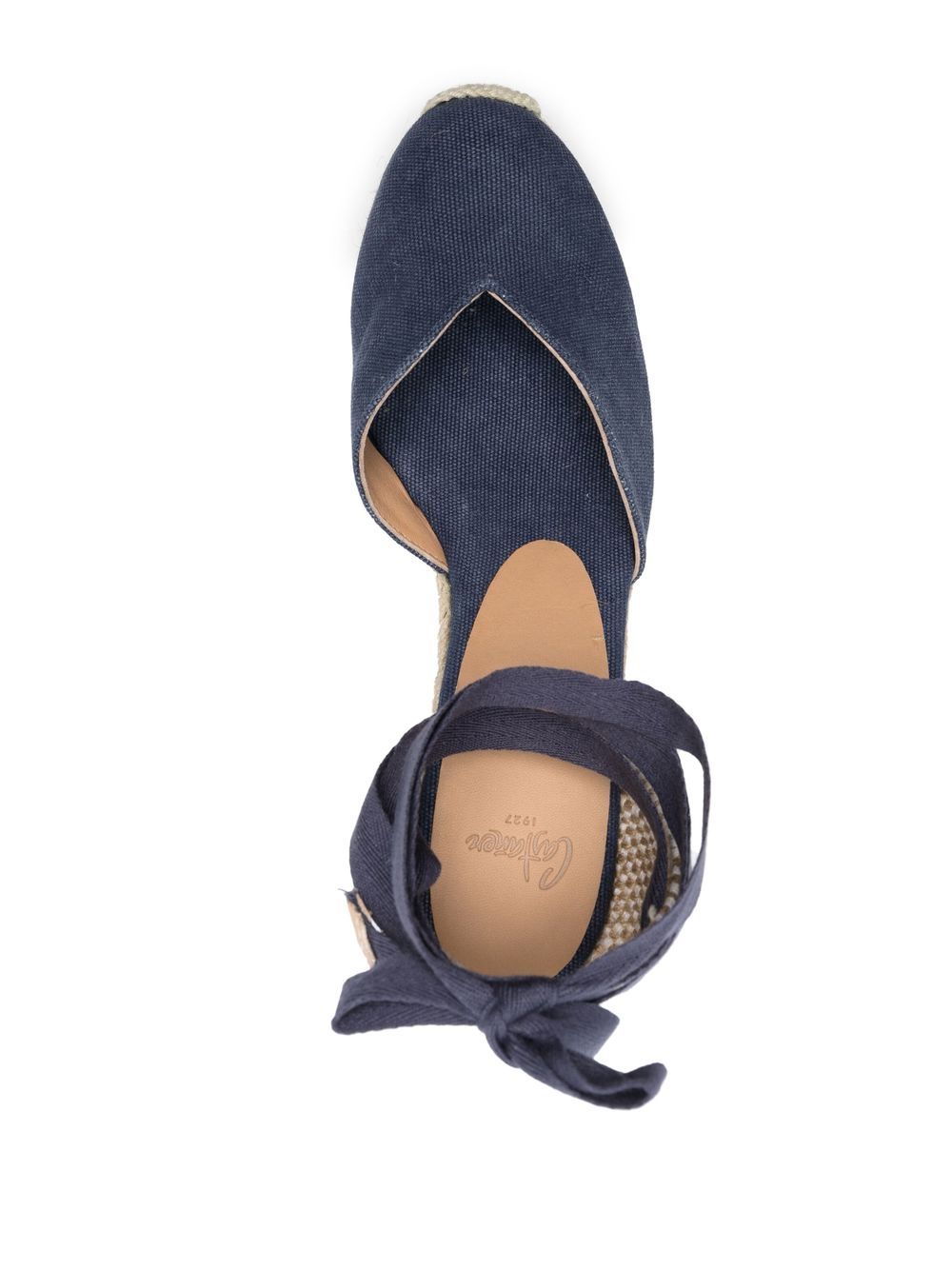Castaner Women's Blue Flat Shoes - Comfortable & Stylish for Casual Wear, Office, and Travel