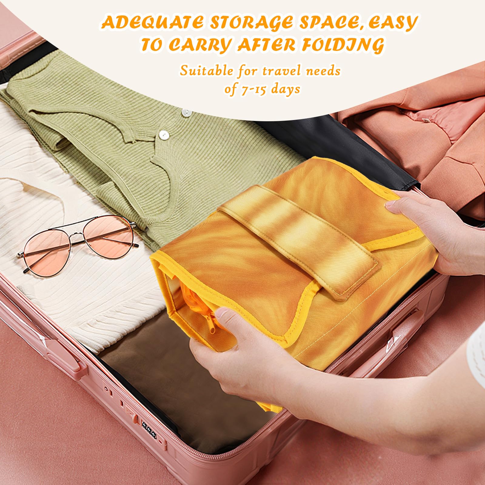 Waterproof Hanging Toiletry Bag for Travel - Cat Design Cosmetic Organizer for Women & Men - Perfect for Shampoo, Makeup & Toiletries - Ideal for Camping, Gym & Vacation Trips