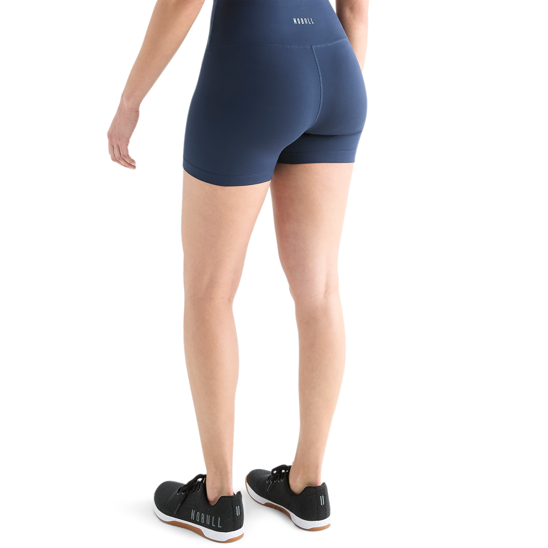 High Waisted Matte Shorts for Women - 4