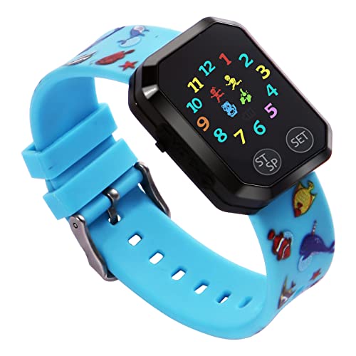 Potty Training Watch for Kids - Waterproof Timer with Lights & Music for Toddlers - Perfect for Home & Travel