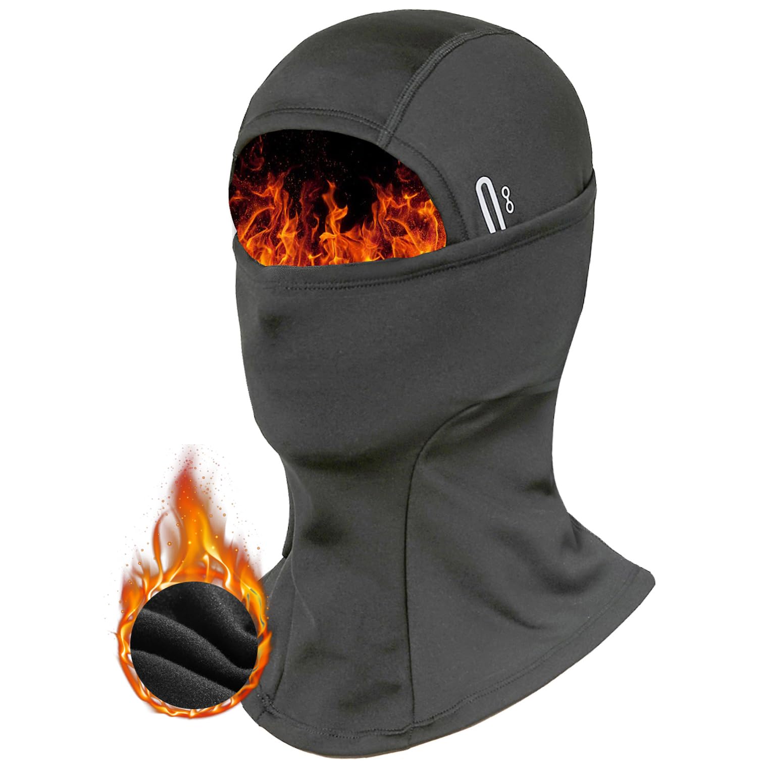 Windproof Thermal Fleece Balaclava Ski Mask for Men & Women - Cold Weather Face Cover for Skiing, Cycling, Snowboarding & Outdoor Winter Activities