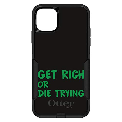 Get Rich or Die Trying - Black & Green On Black Case