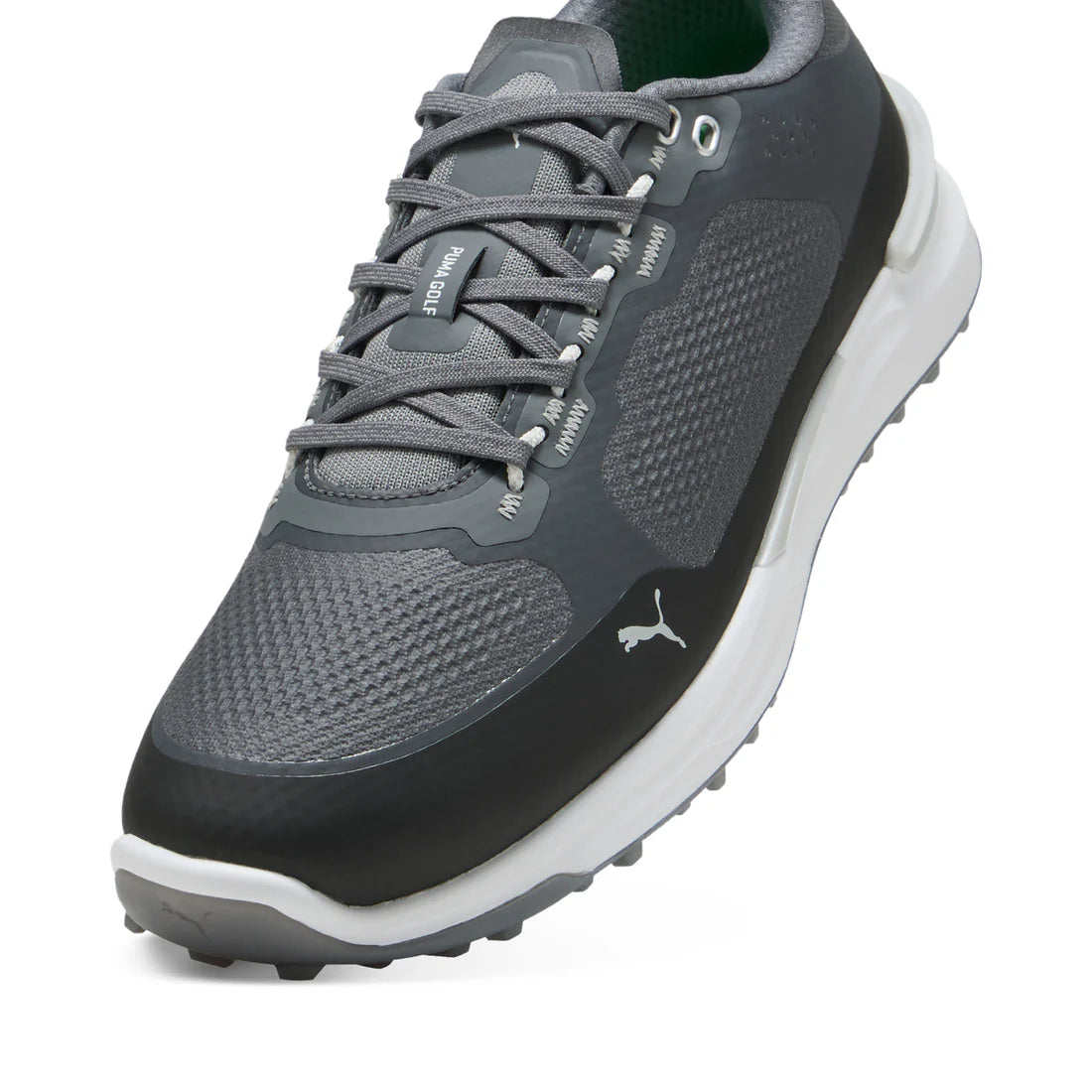 Puma Ignite Elevate X Spikeless Golf Shoes for Men - Sky/Black/Gray - Lightweight Comfort & Traction - Perfect for Golf Course & Casual Wear
