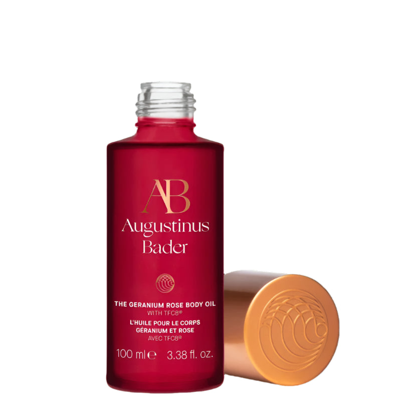 Augustinus Bader The Geranium Rose Body Oil - Hydrating & Nourishing Dry Skin - Perfect for Spa Days & Nighttime Relaxation
