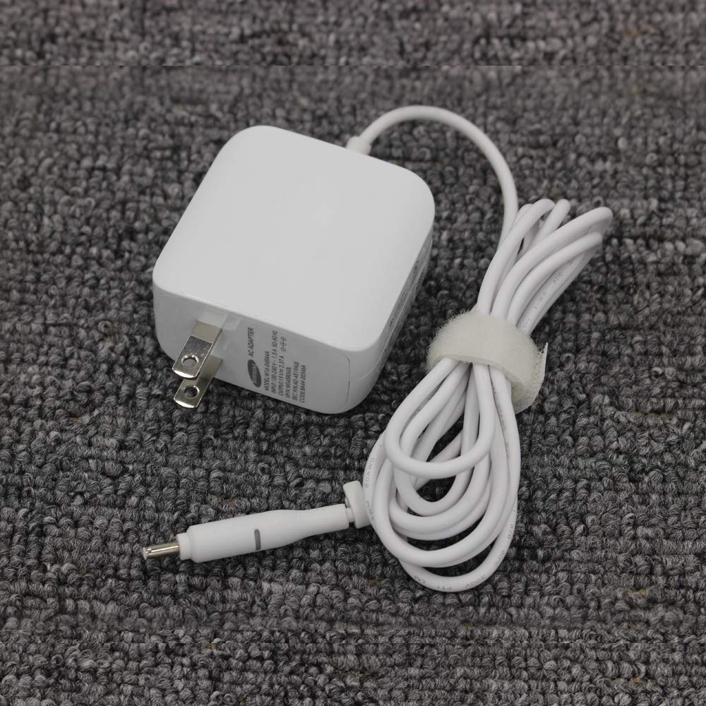 65W 19V 3.42A AC Power Adapter Charger for Samsung Notebook 9 NP900X5N-X01US Laptop - Fast Charging, Lightweight & Portable - Perfect for Home, Office and Travel Use