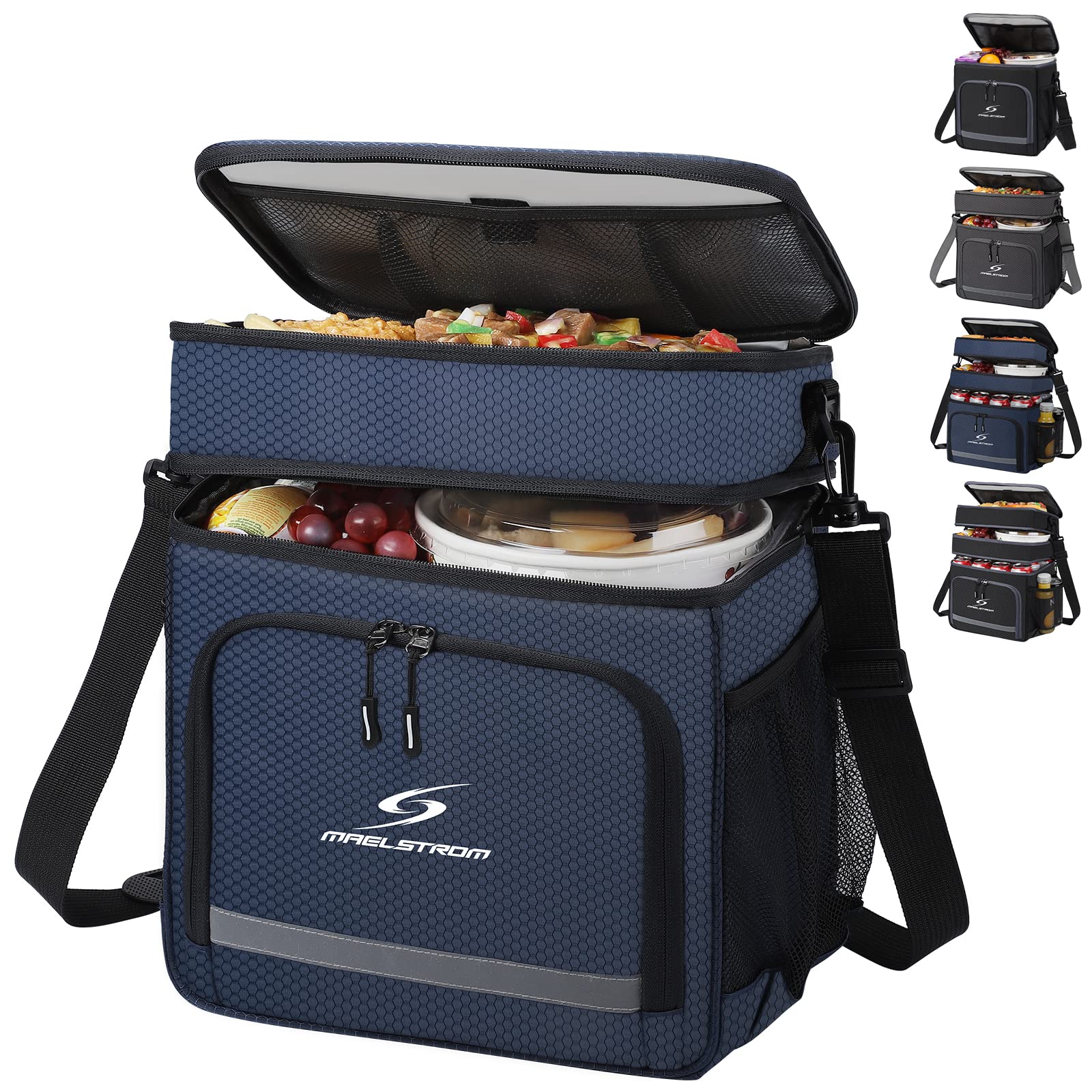 Premium Insulated Lunch Box for Men & Women - Leakproof Cooler Tote Bag for Office, School, Picnics & Outdoor Activities | Maelstrom Lunch Bag